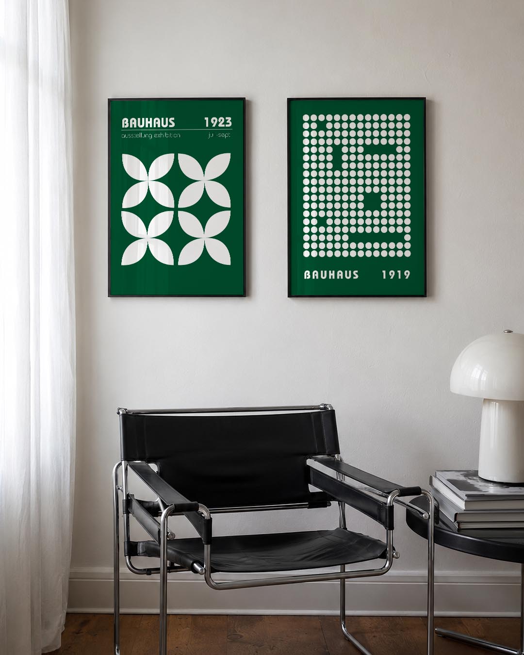 Vormenspel en kleur Posterset