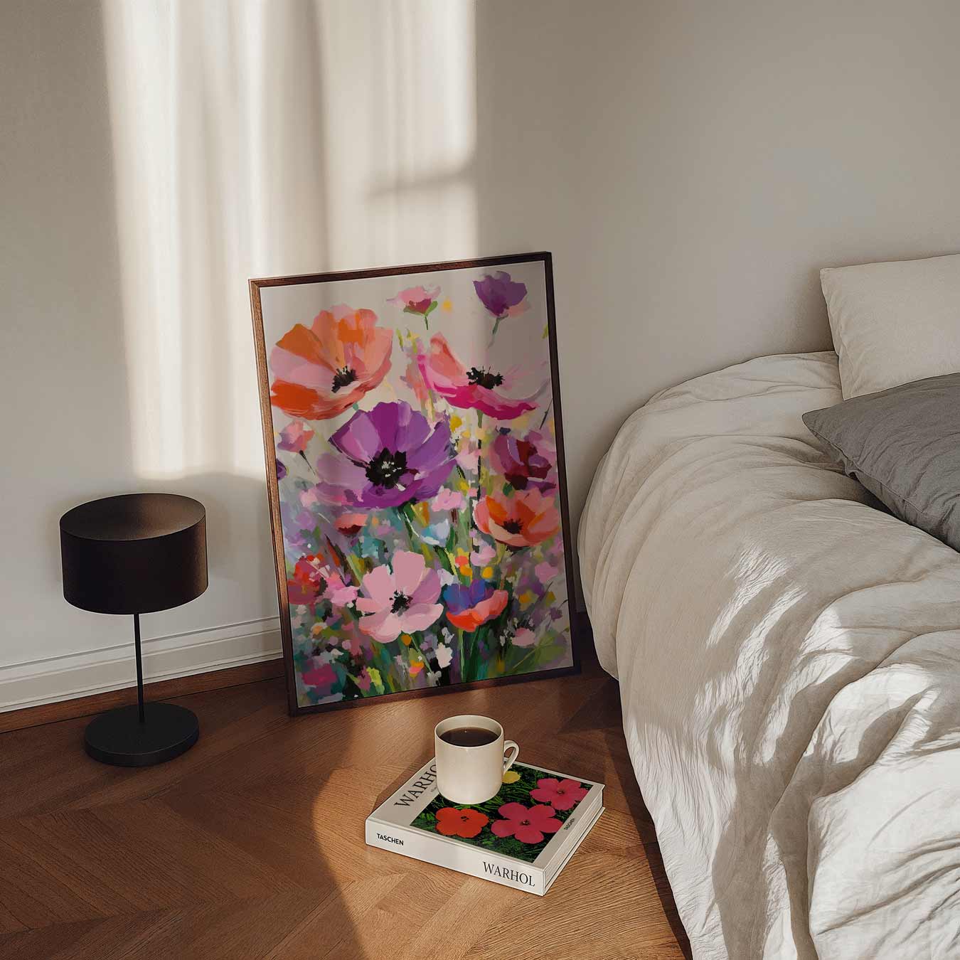 Bloemenpracht in Kleur Poster-WallArtistic