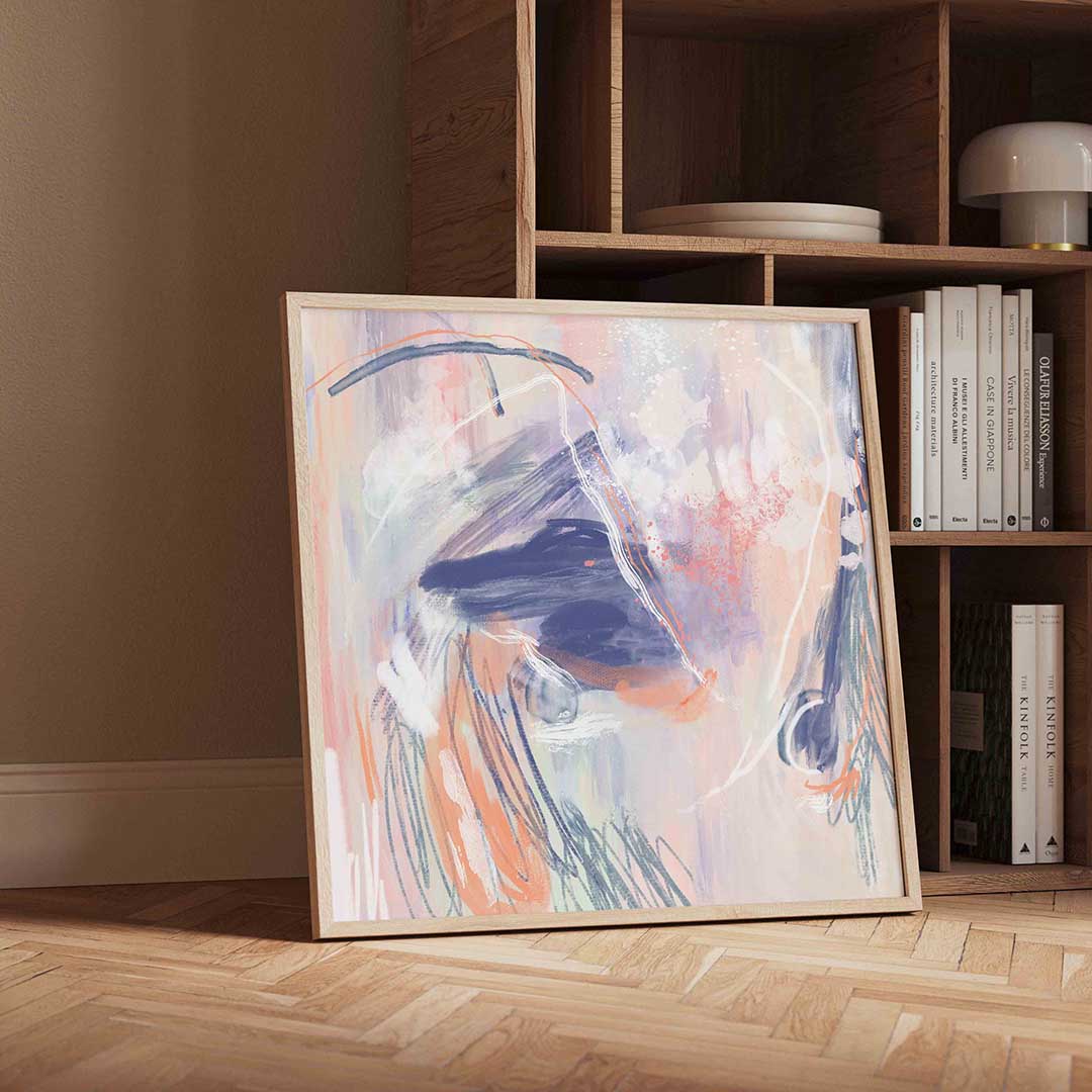 Abstracte vormen Poster