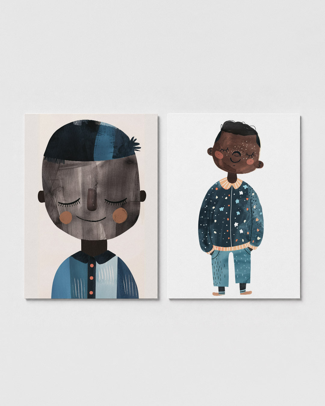 Vrolijke vormen Posterset
