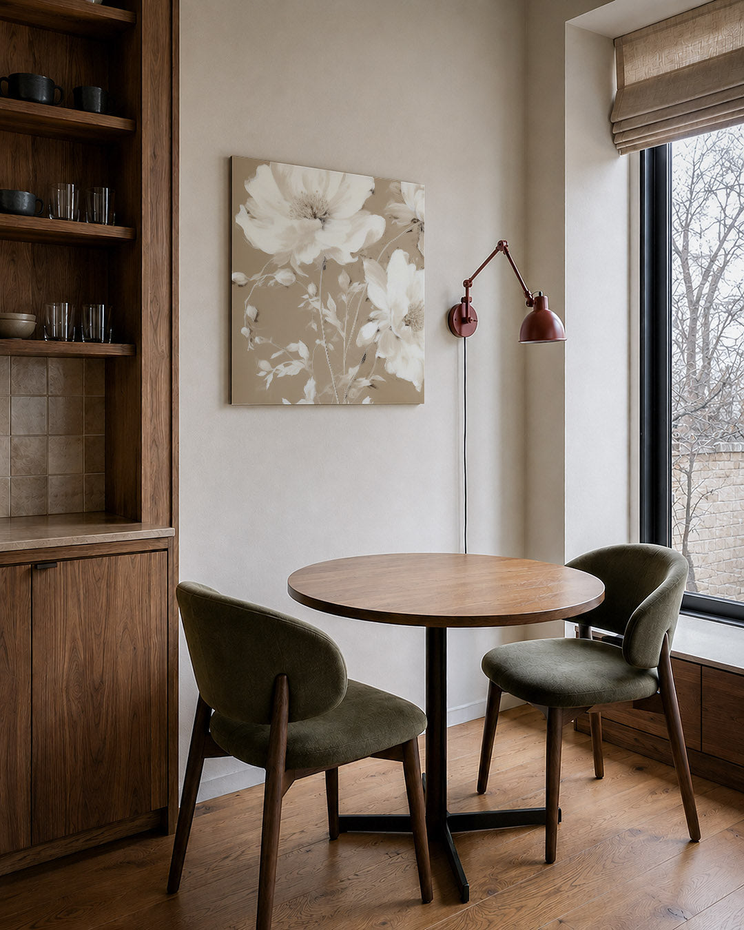Bloemrijke elegantie Kunstwerk