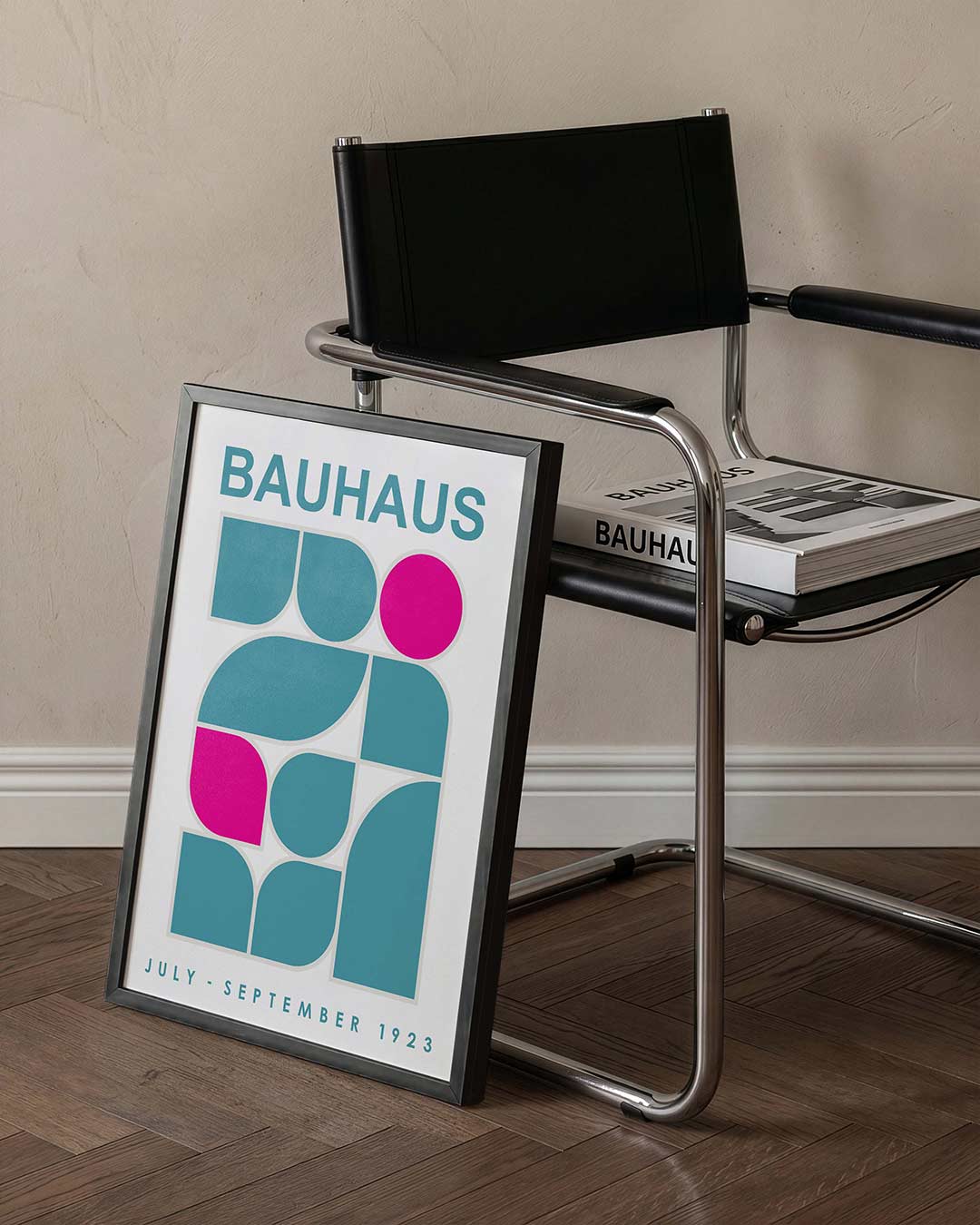Vormen en kleurvlakken Poster