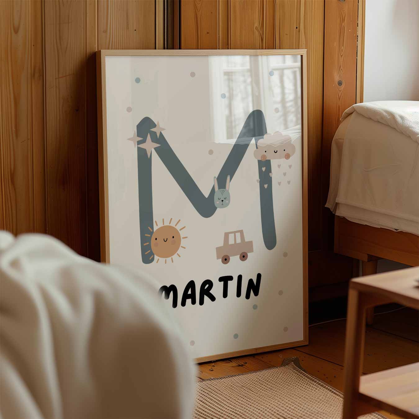 Schattige Kinderkamer Poster-WallArtistic