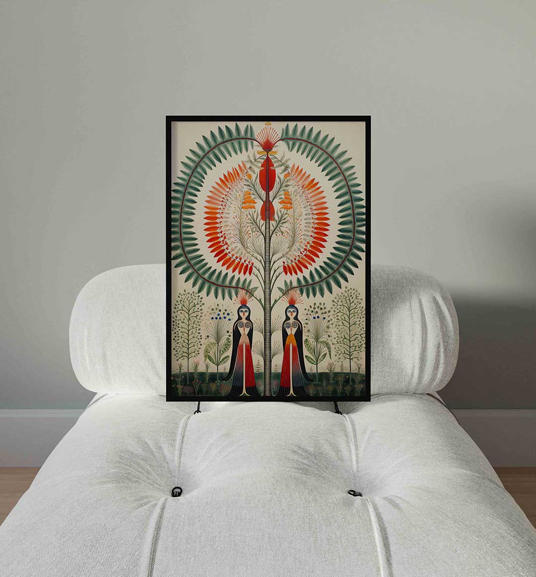 Symmetrische natuurfiguren Poster