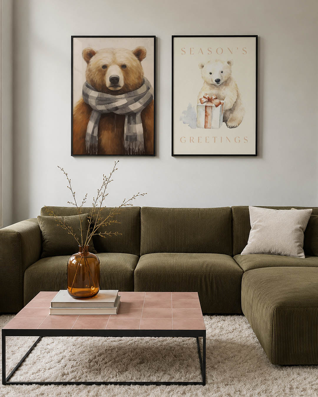 Dierlijke warmte Posterset