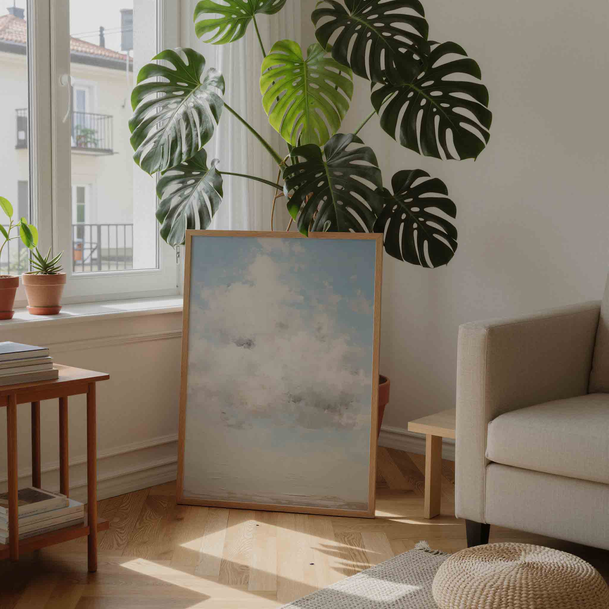 Wolk en lucht Poster