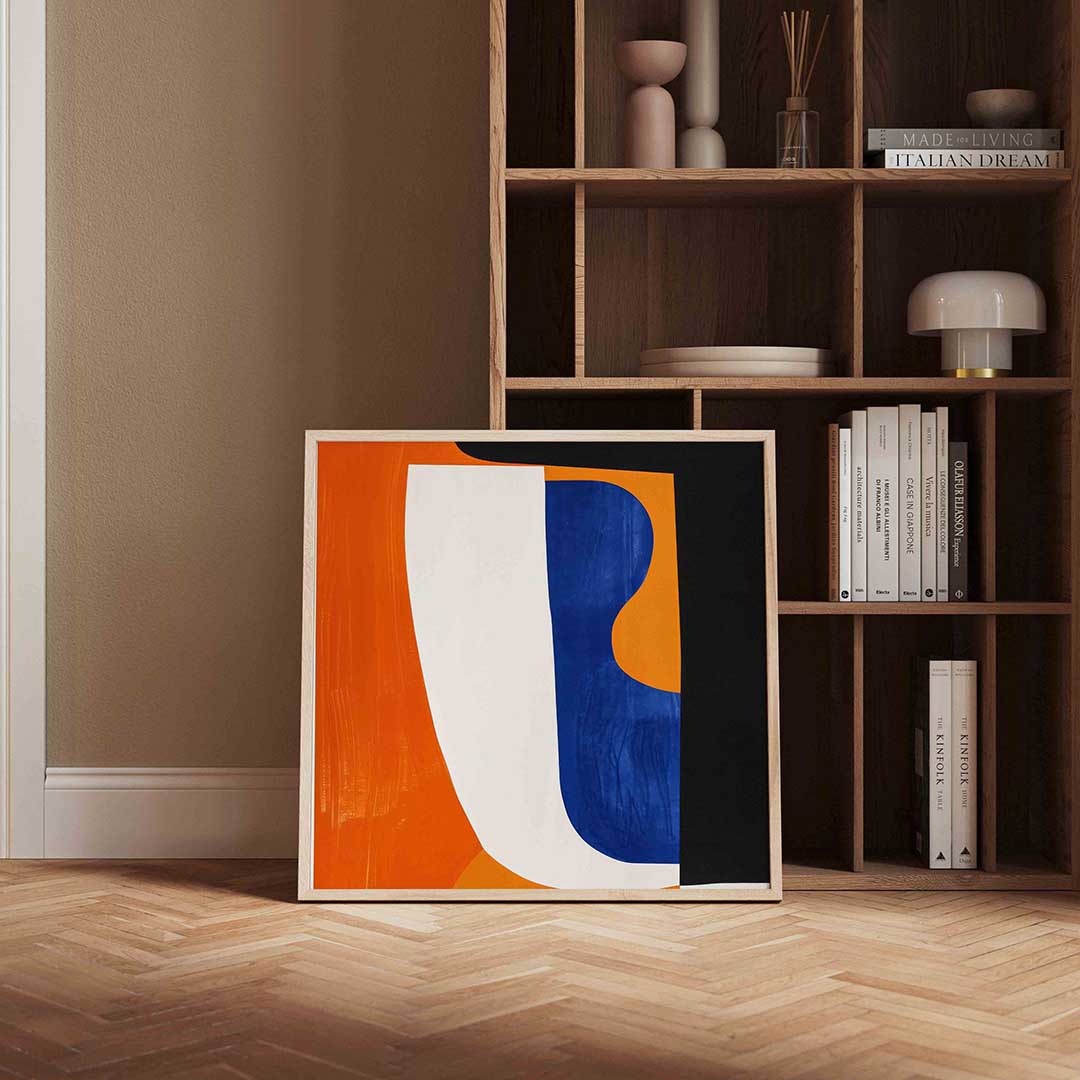 Abstracte vormen Poster