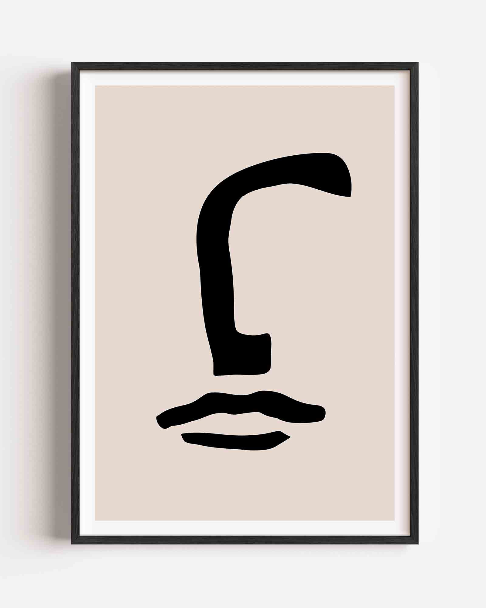 Abstracte vormen Poster