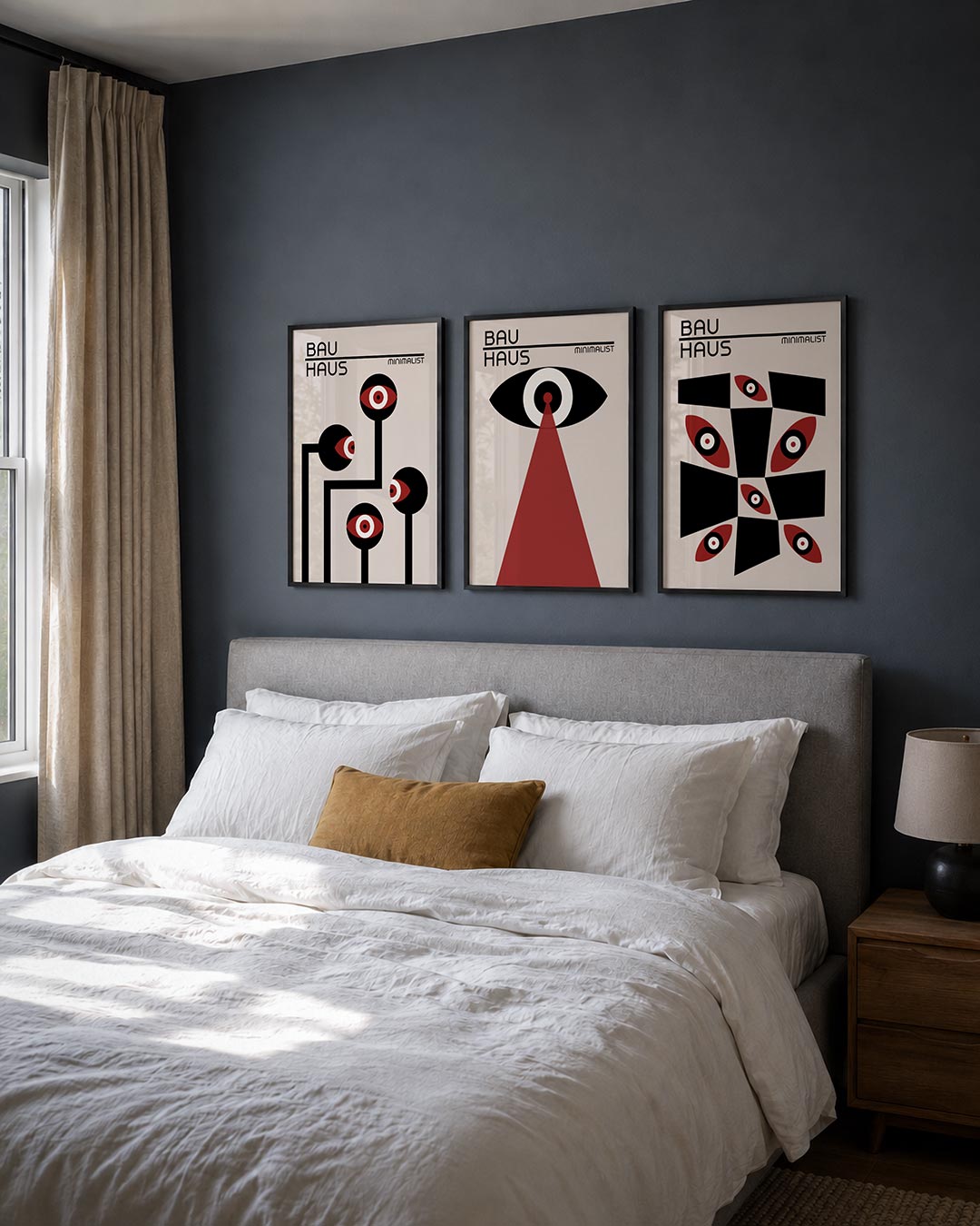 Oogvormen en lijnen Posterset