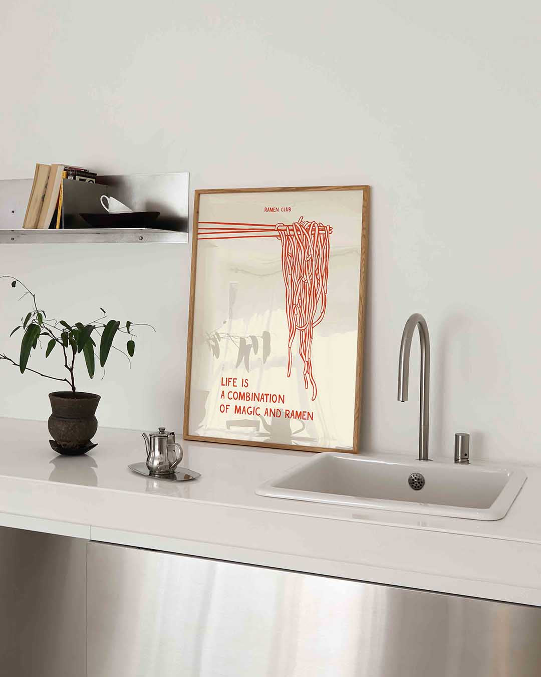 Ramen en magie Poster