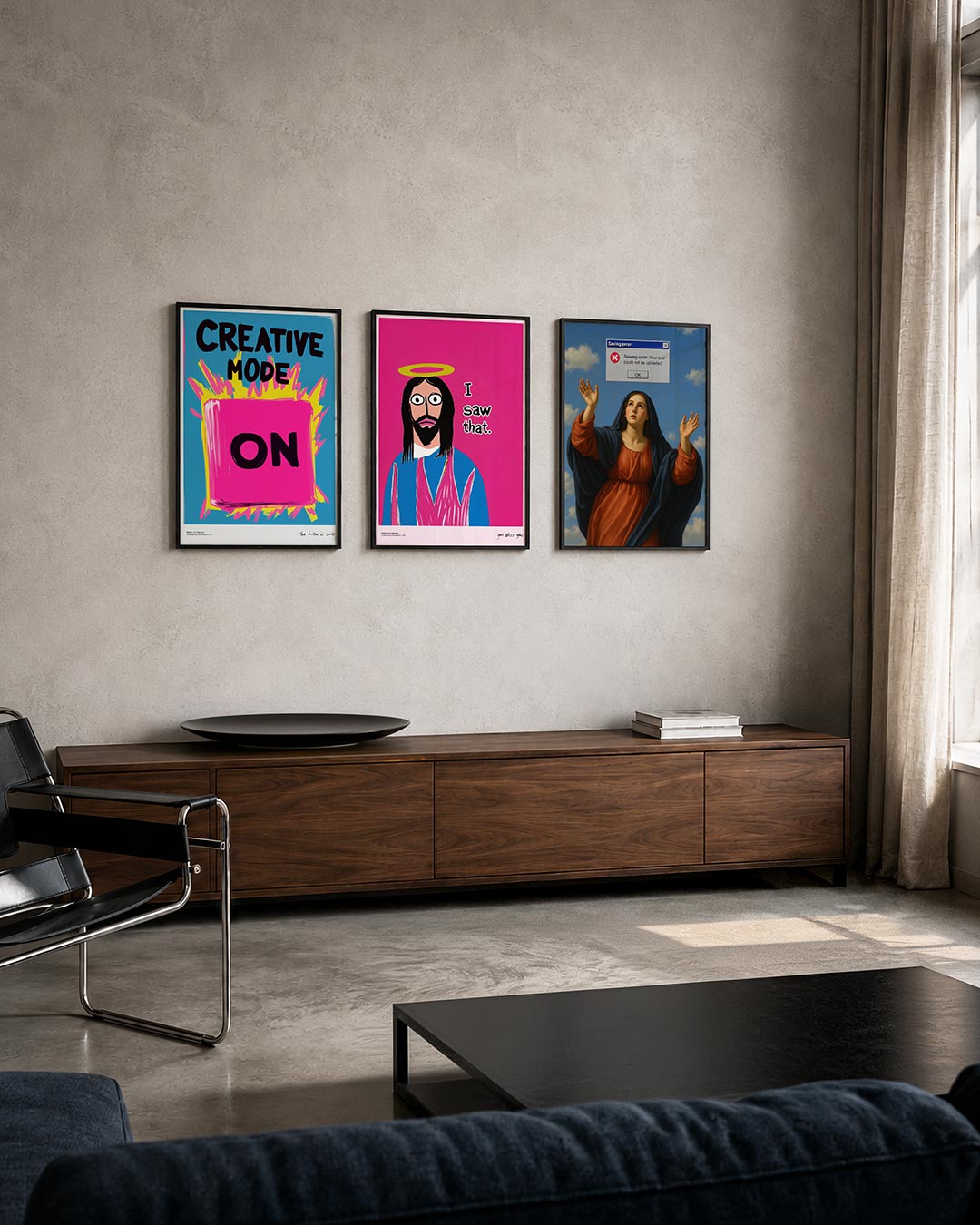 Kleurrijke energie Posterset