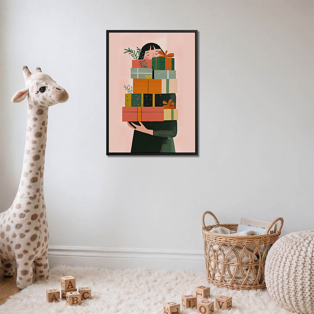 Vrolijke cadeaus Kunstwerk