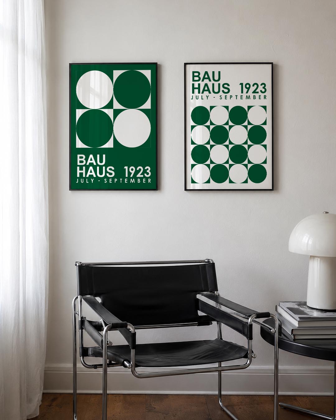 Cirkel en vierkant Posterset