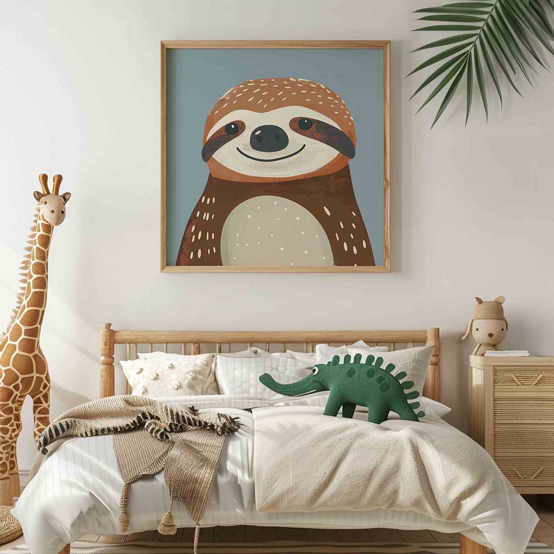 Lieve luiaard Poster