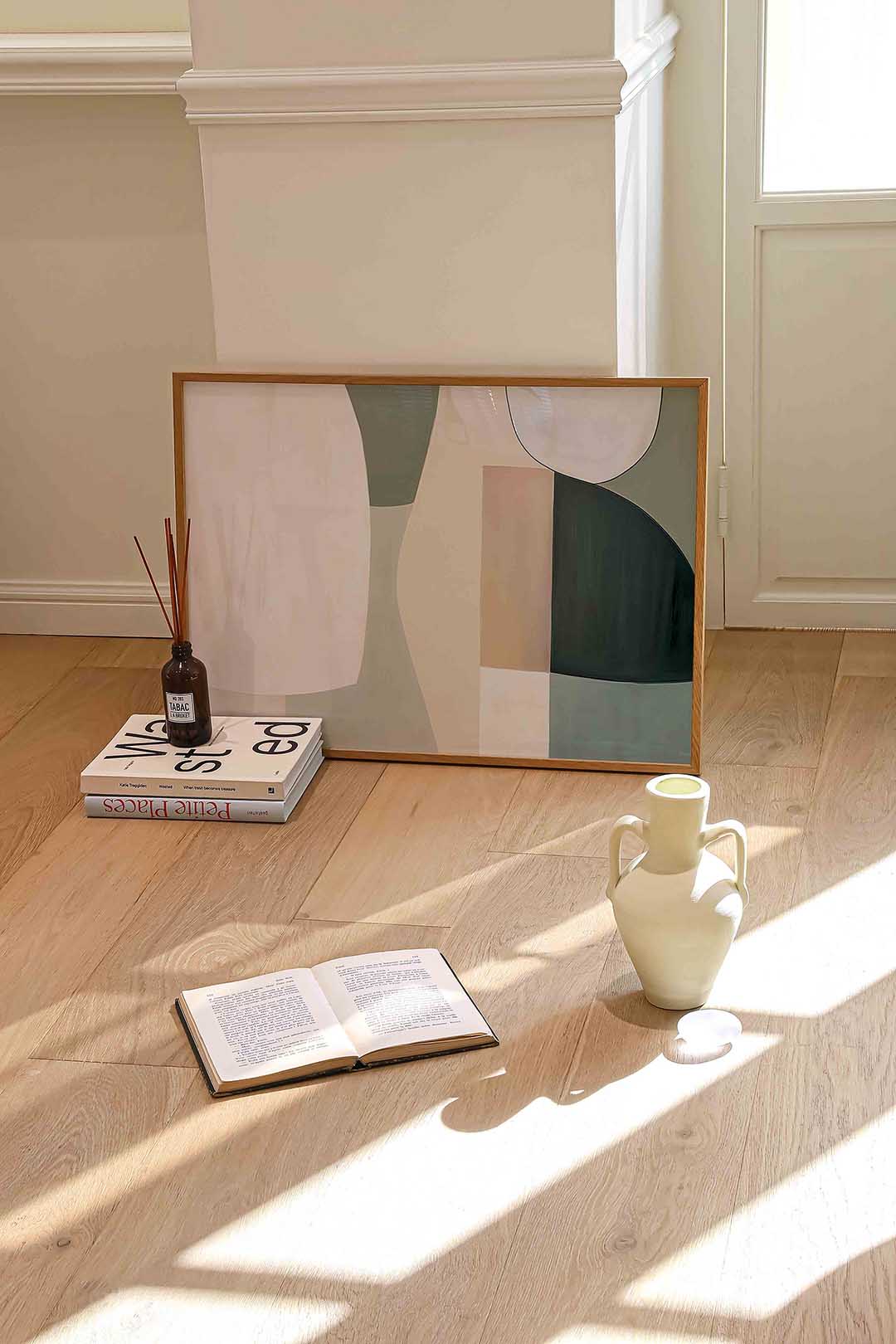 Abstracte vormen Poster
