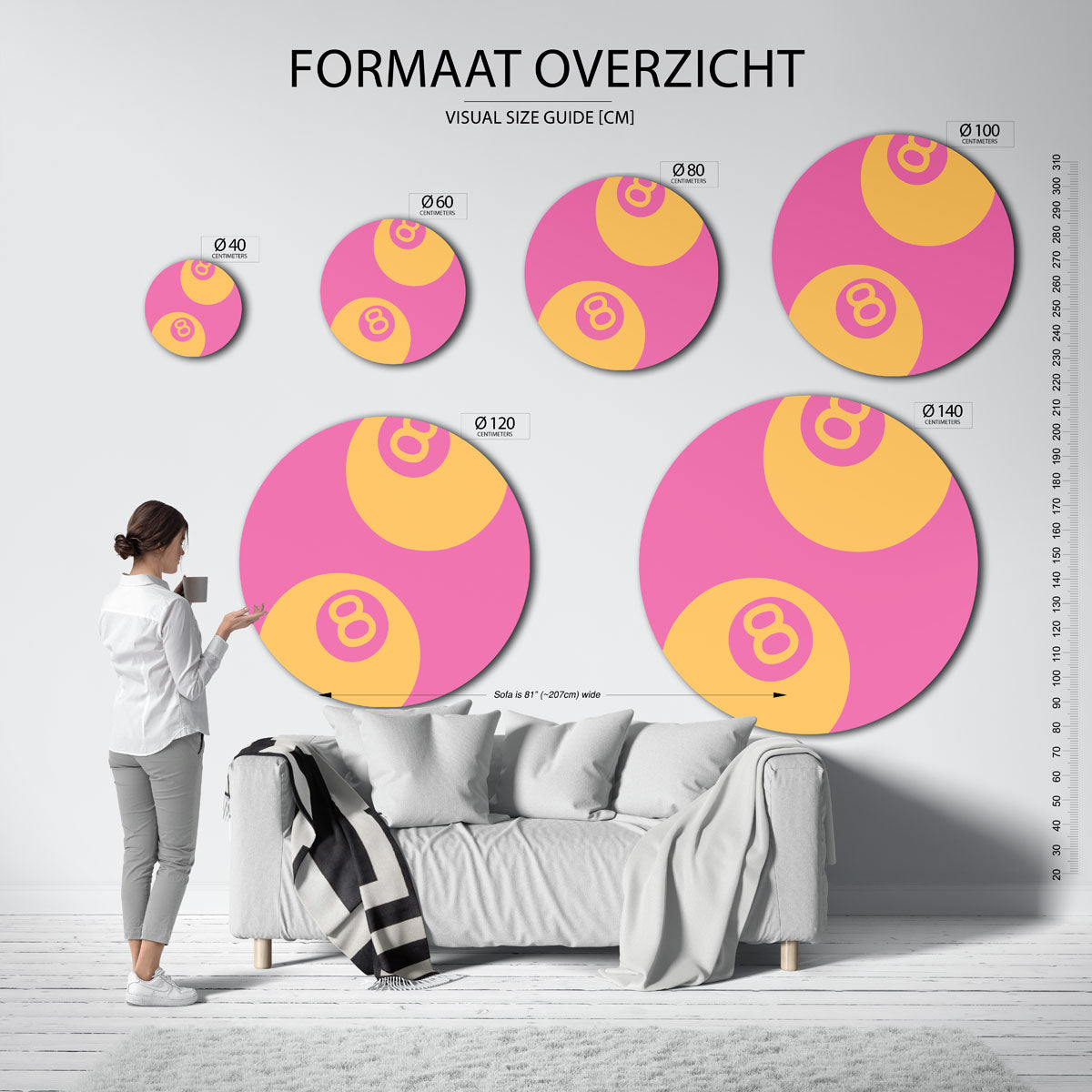 Biljartballen Muurcirkel
