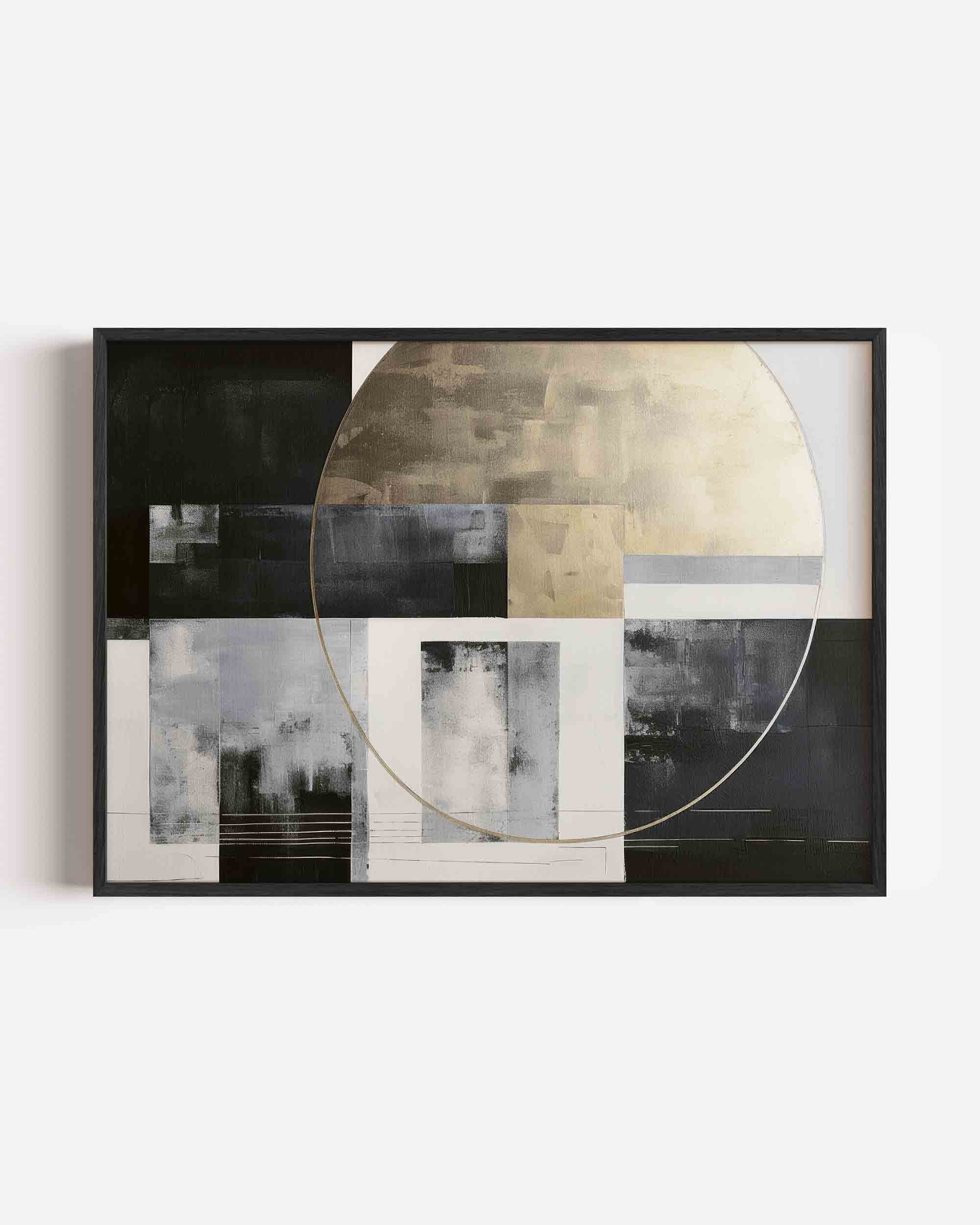 Abstracte vormen Poster