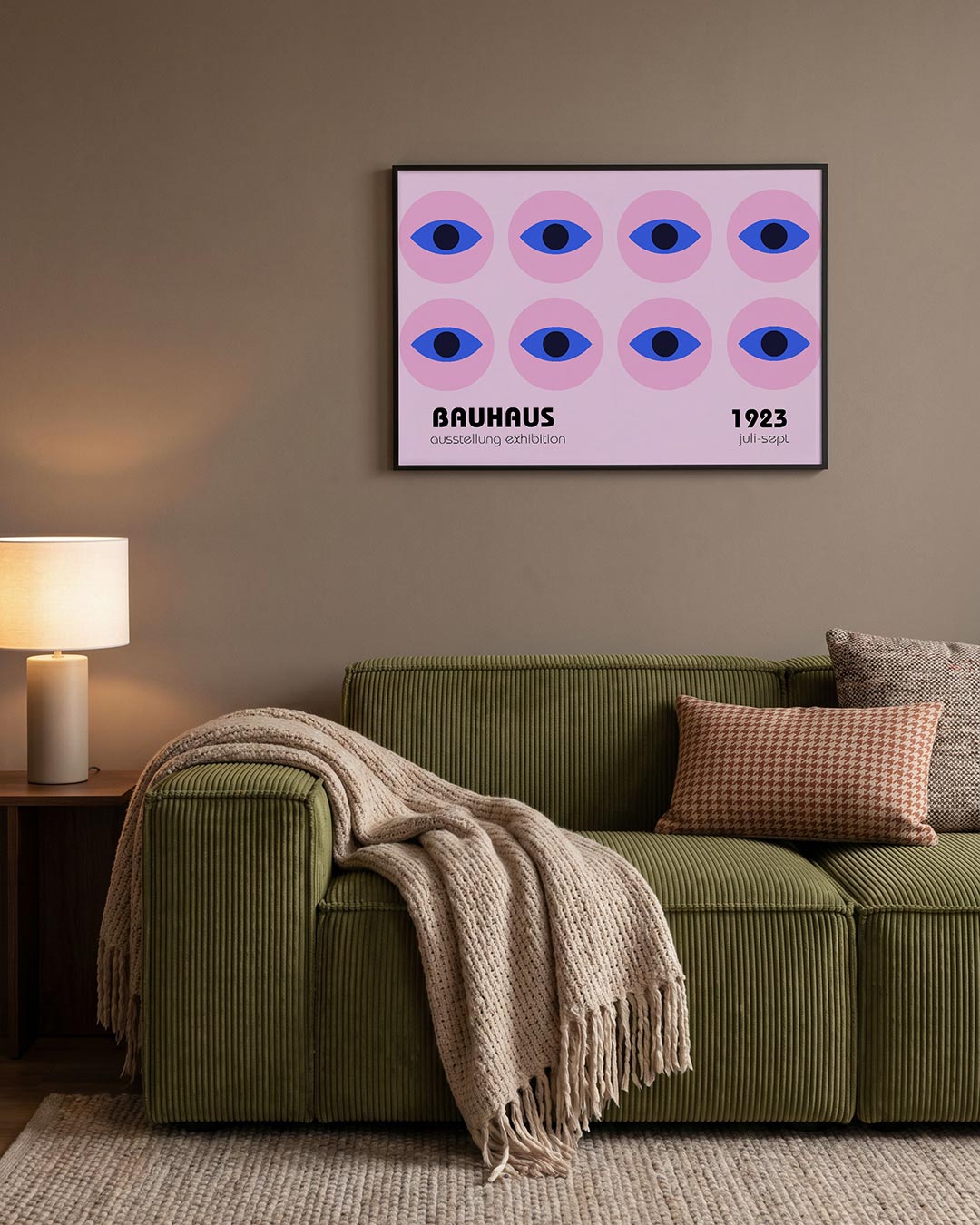 Oogvormen herhaling Poster