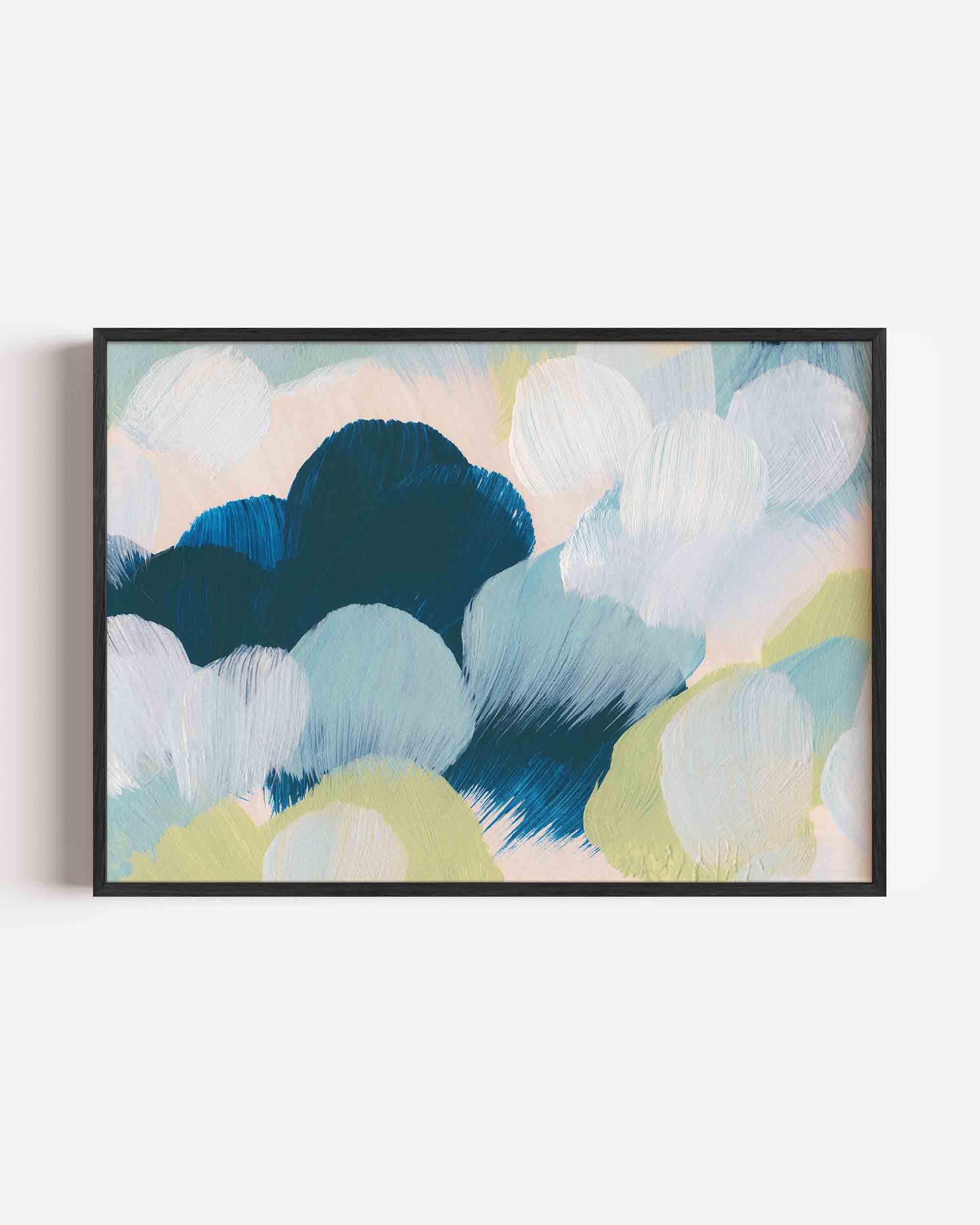 Abstracte wolken Poster