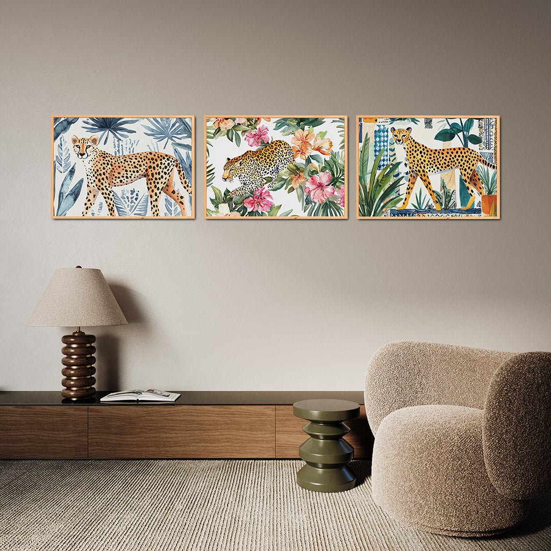 Jungle en vlekken Posterset