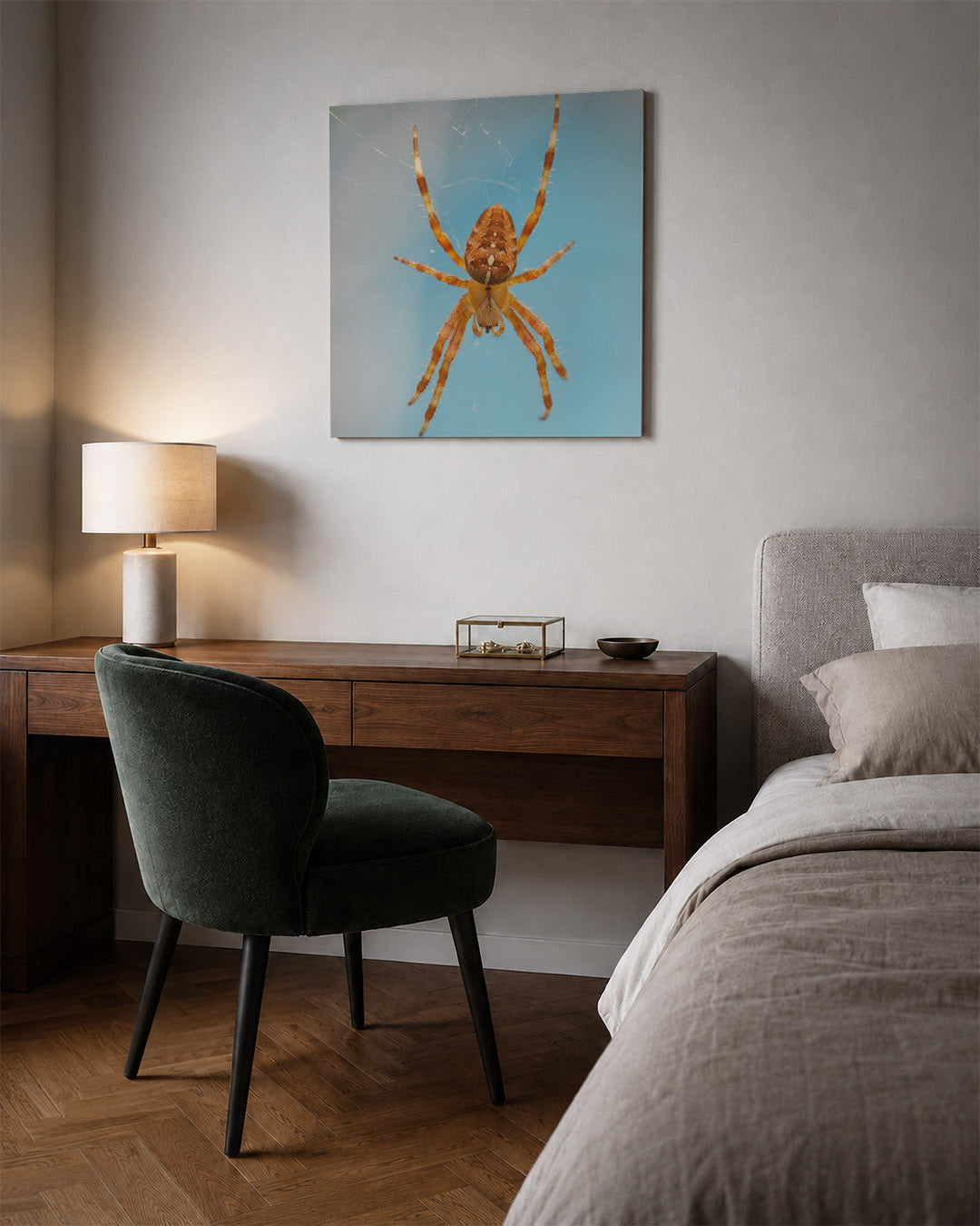 Natuurlijke spin Kunstwerk