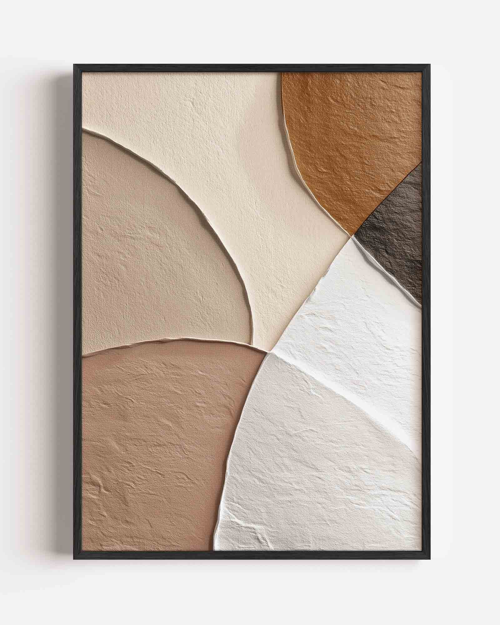 Abstracte vormen Poster