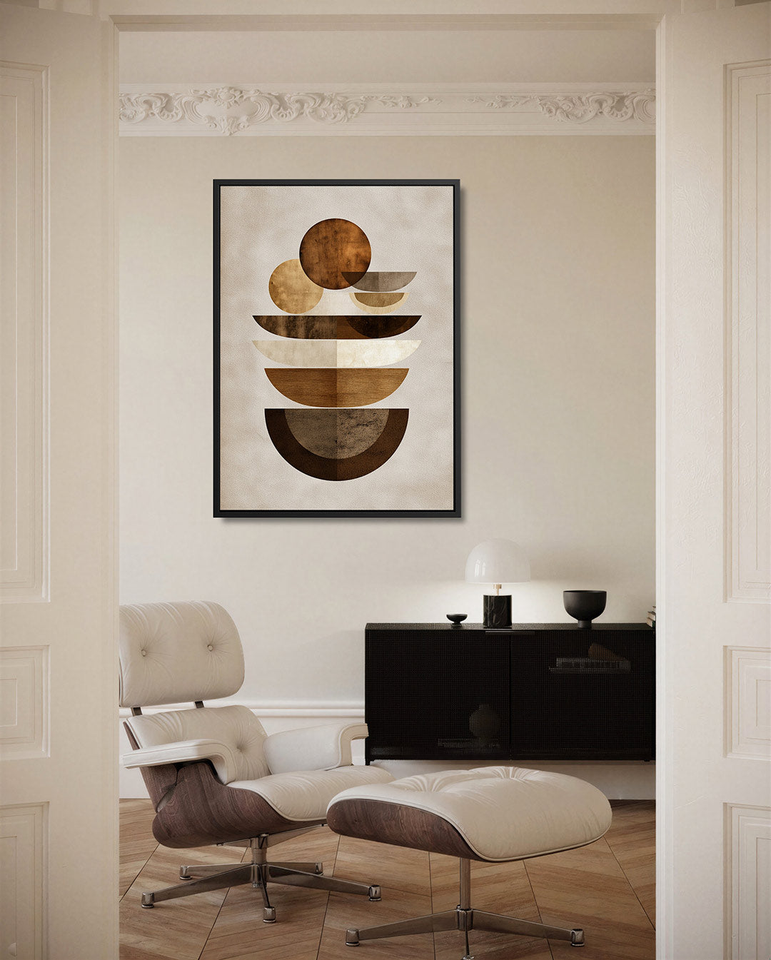 Geometrische vormen Kunstwerk