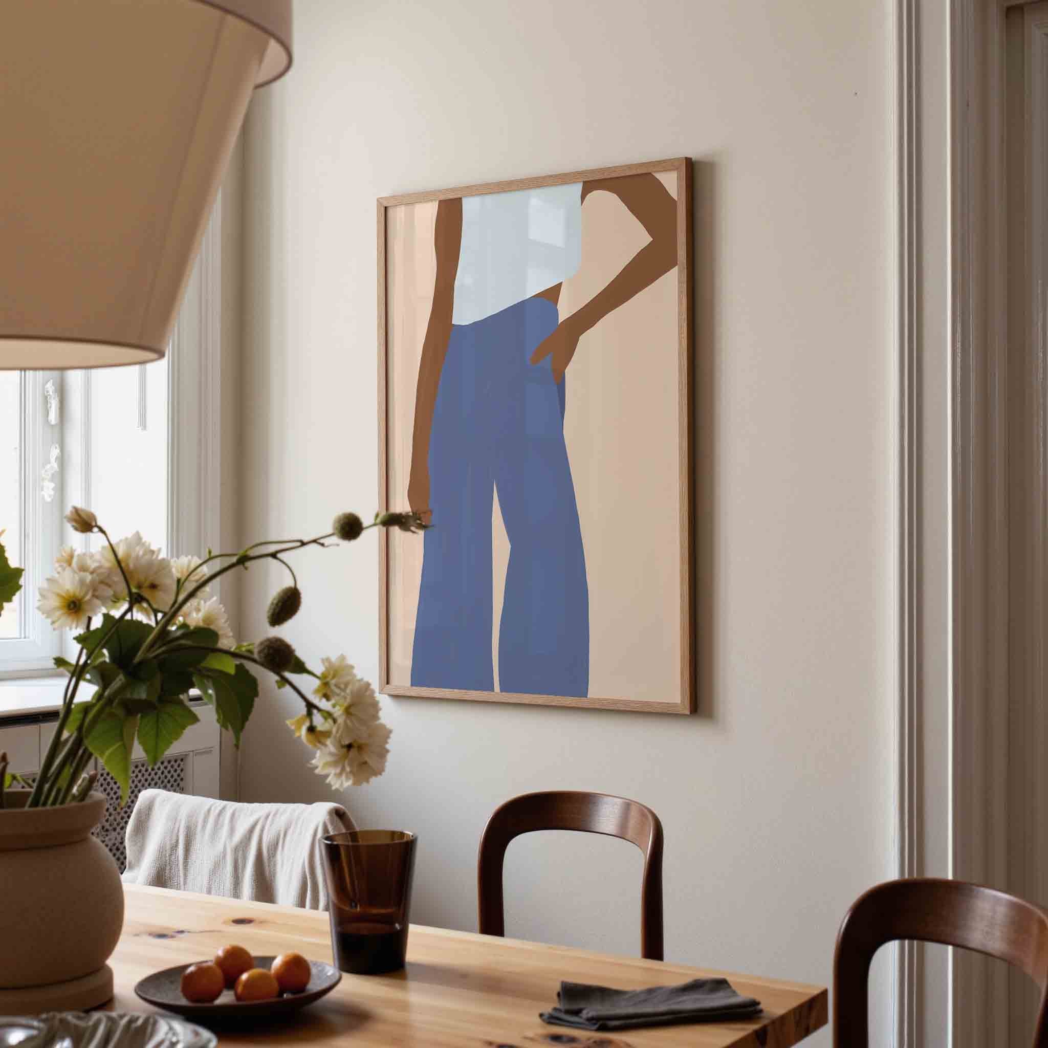 Stijlvolle figuur Poster