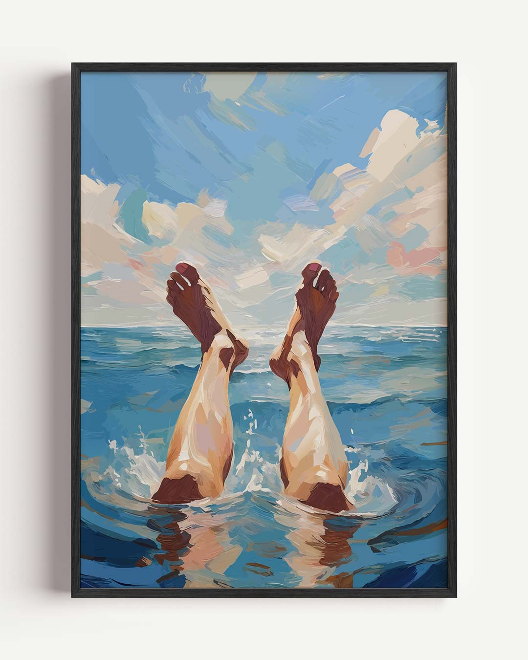 Stranddagdromen Poster-WallArtistic