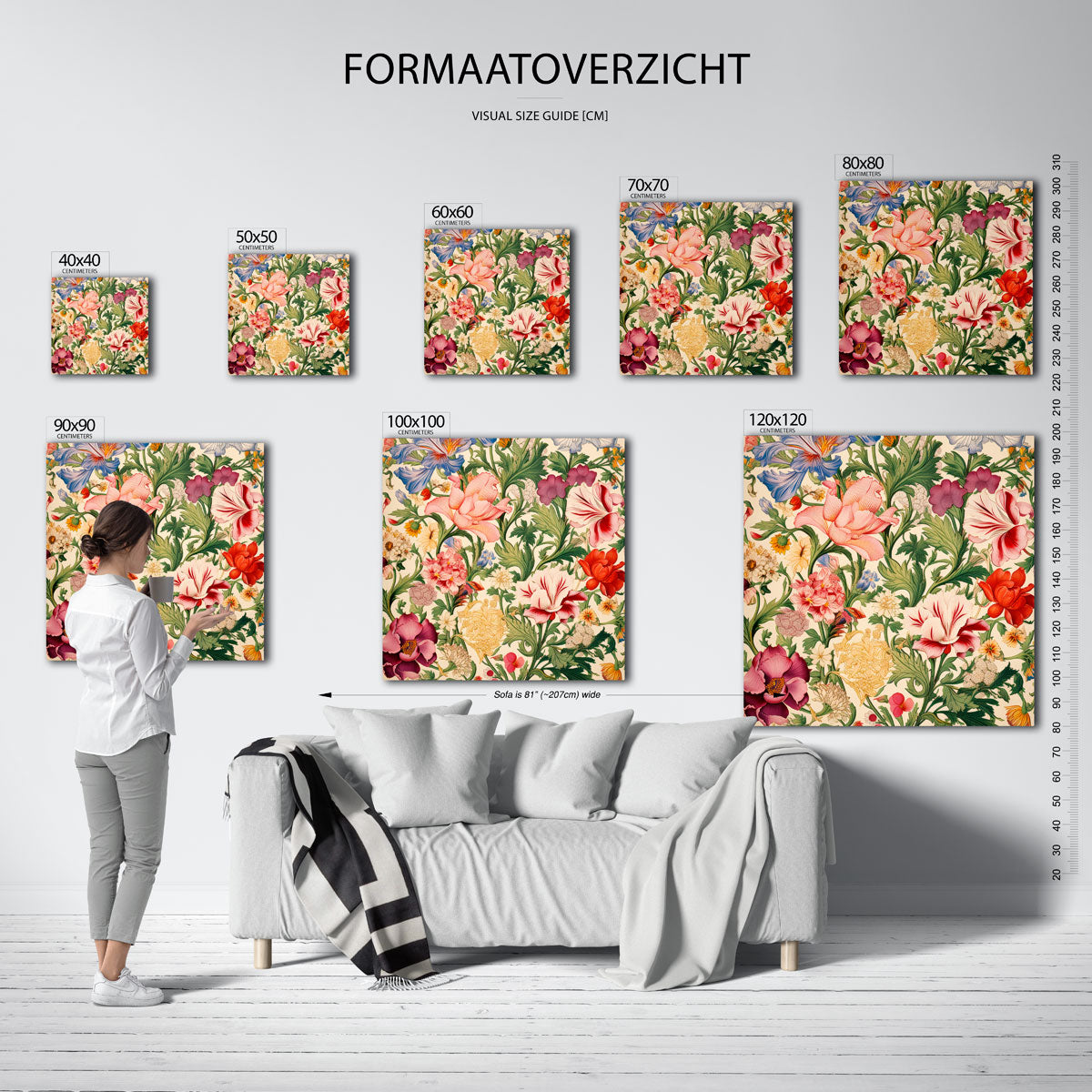 Bloemenpracht Poster