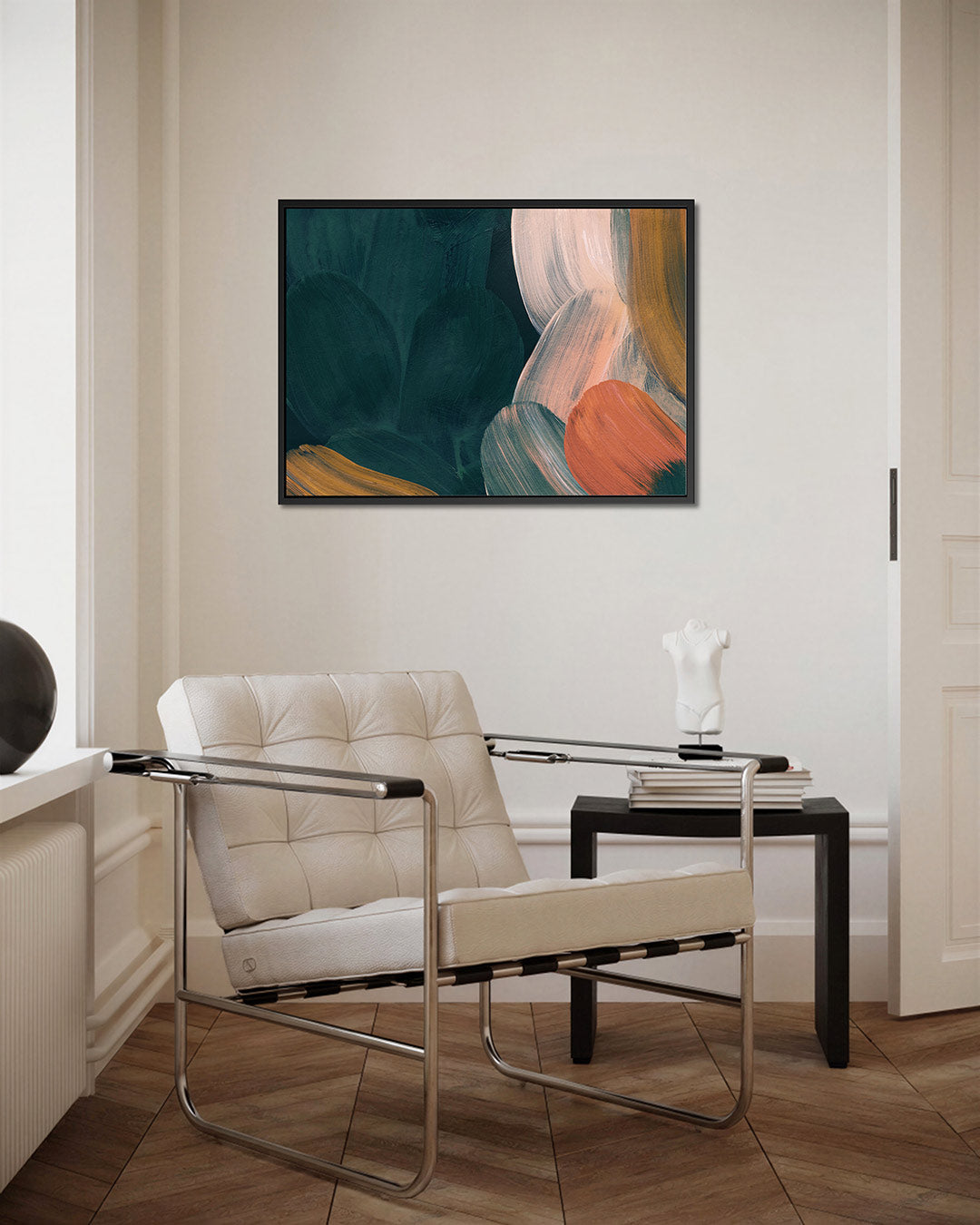 Organische kleurencompositie Kunstwerk