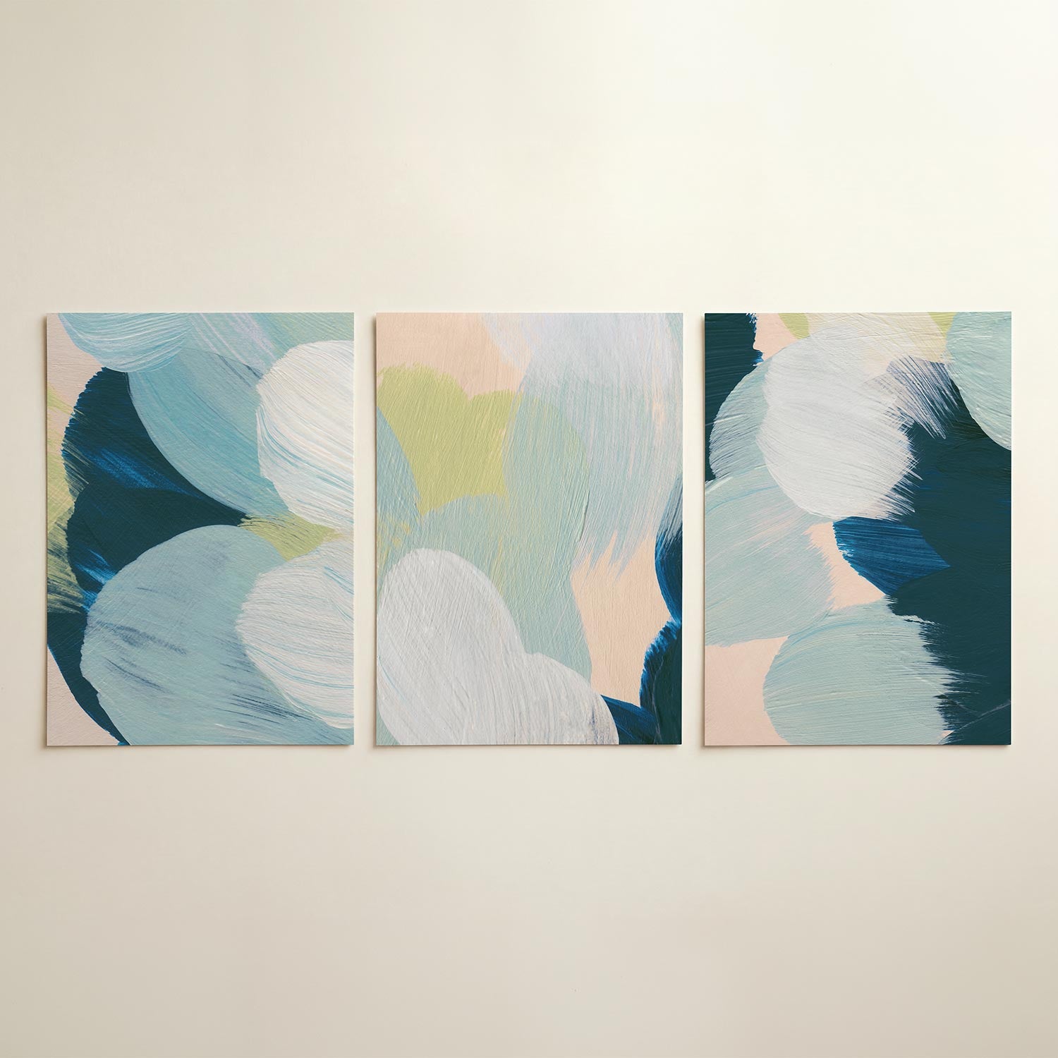 Kleurvlakken harmonie Posterset