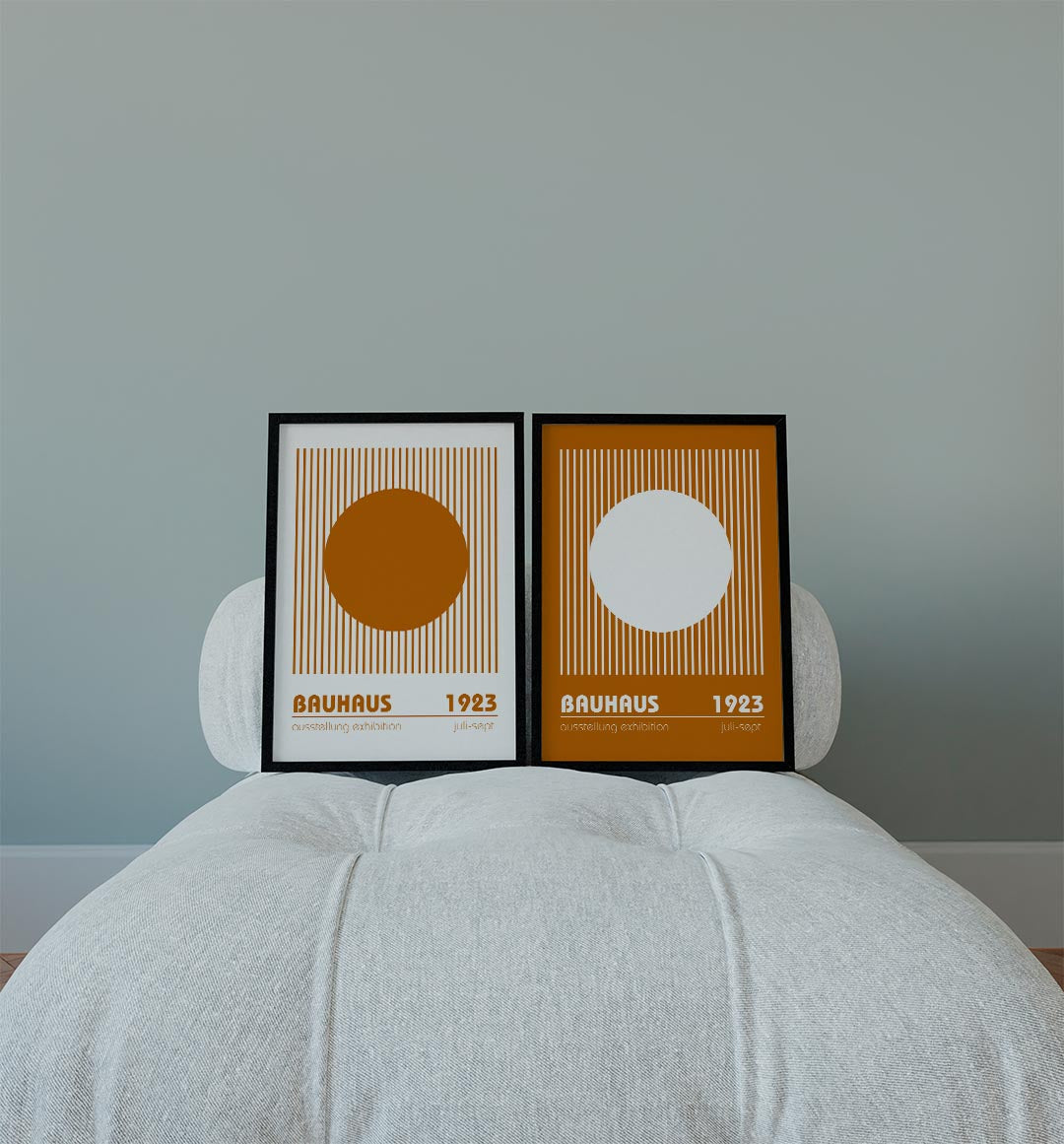 Cirkel en lijnen Posterset