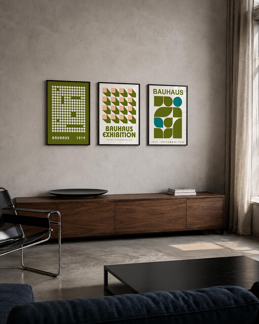 Cirkelpatroon ritme Posterset