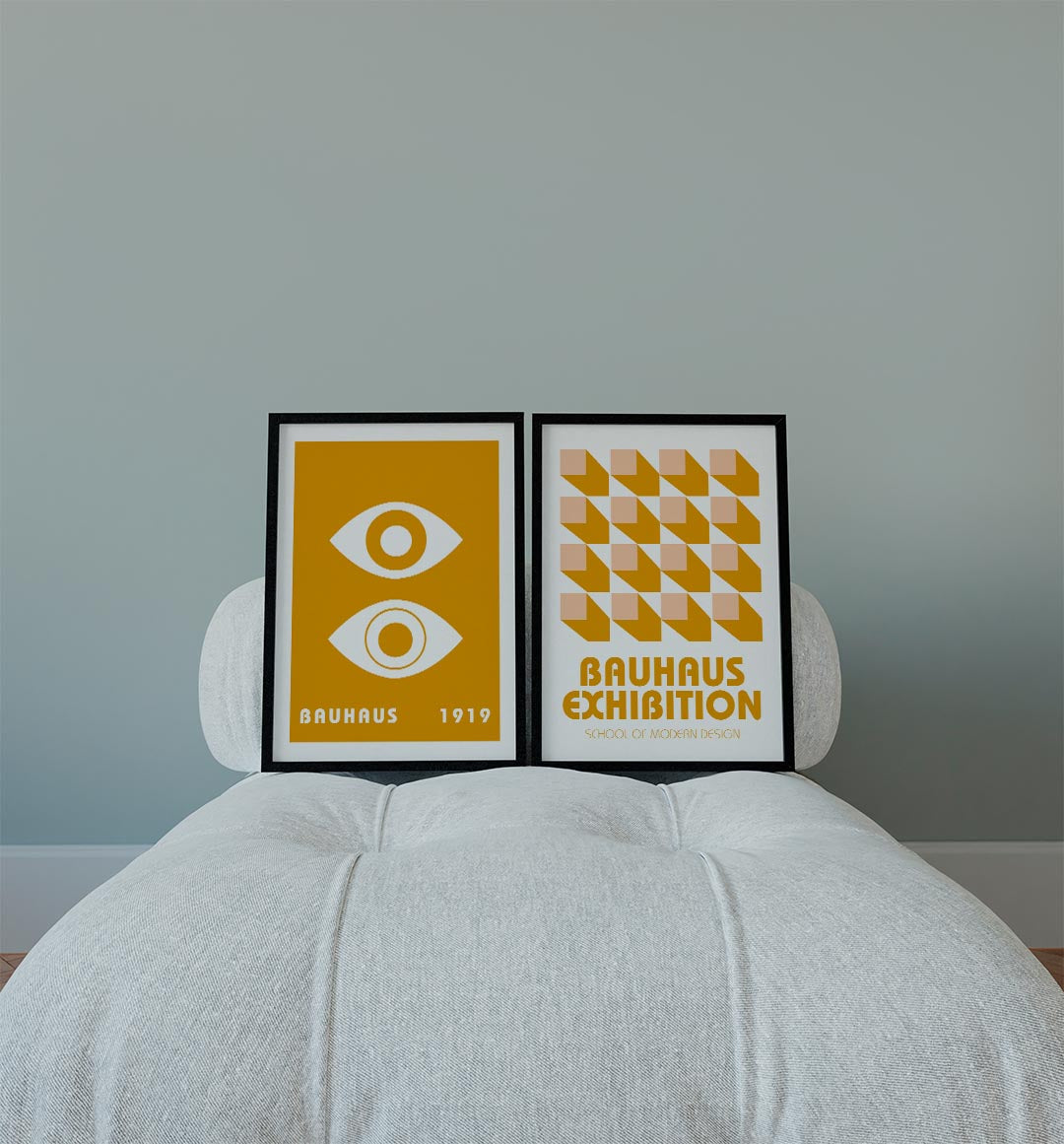 Oogvormen en kleur Posterset
