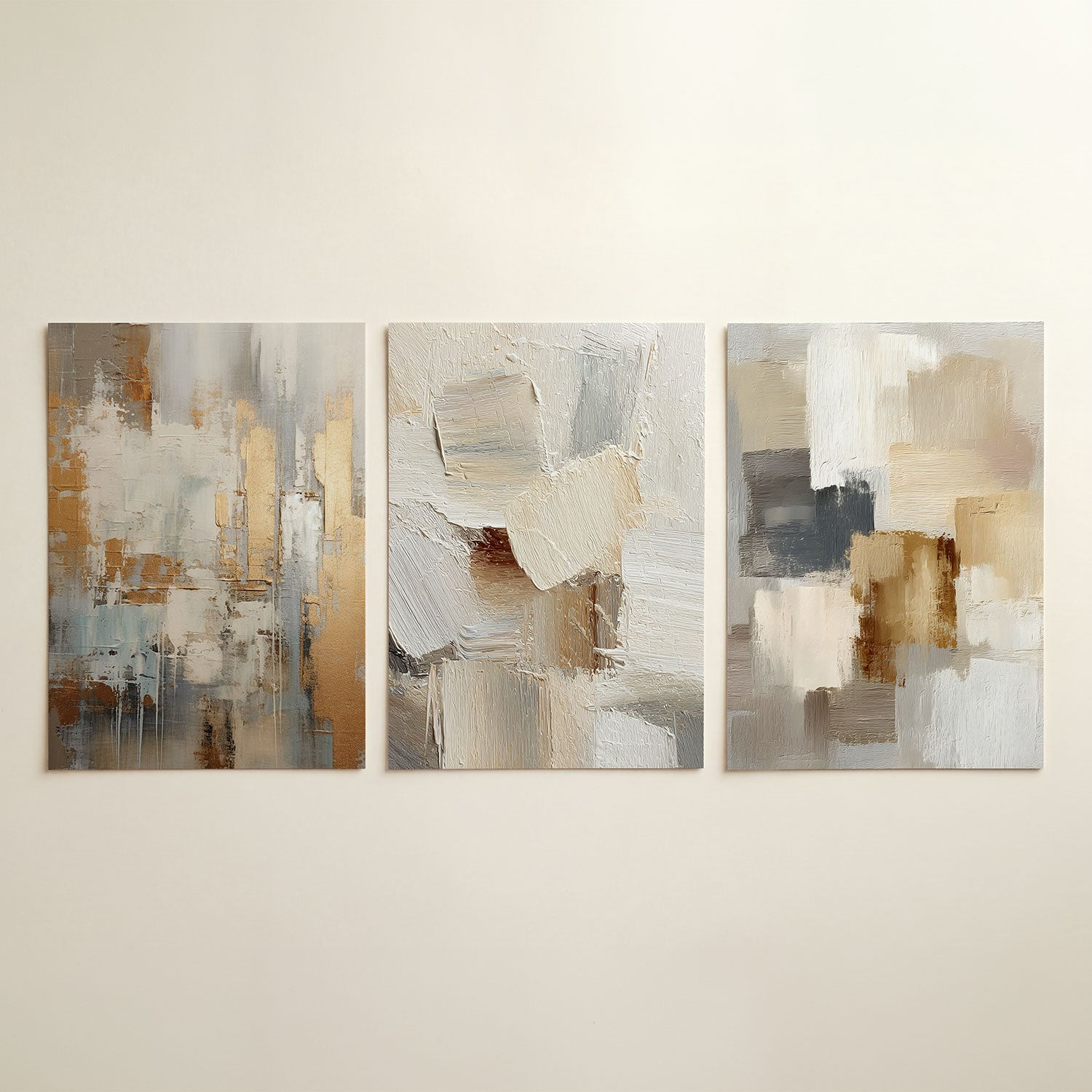 Gouden vlakken Posterset