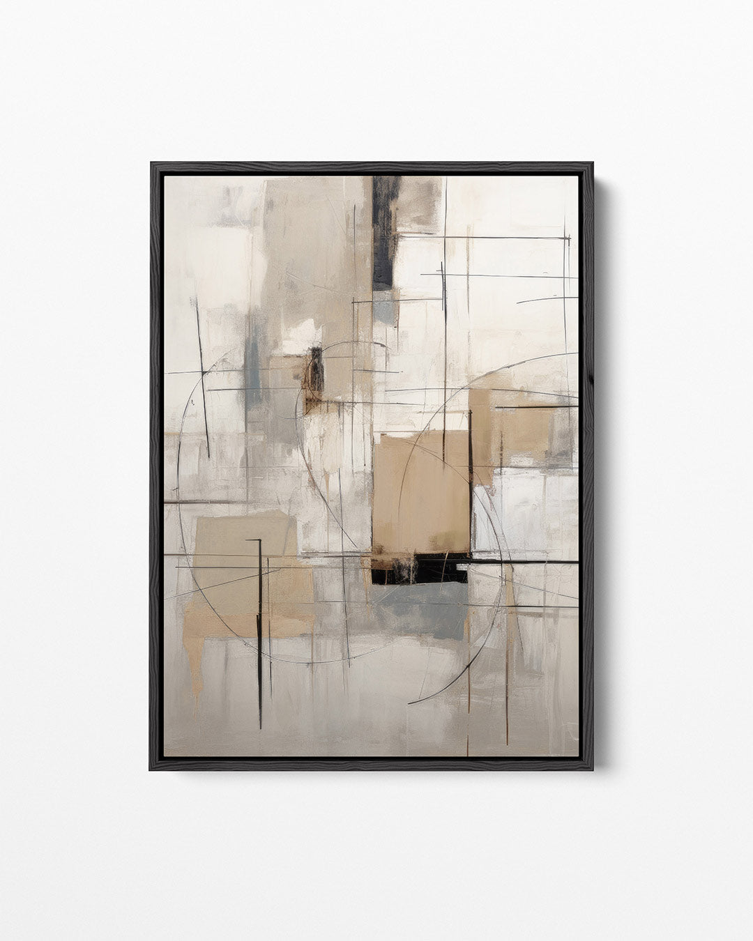 Geometrische lijnen Kunstwerk