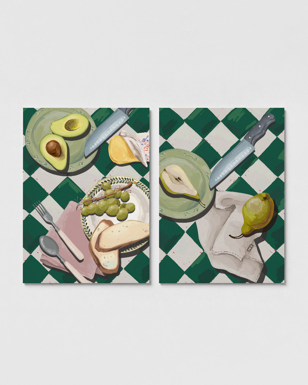 Eettafel harmonie Posterset