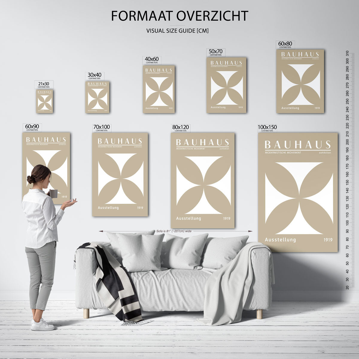 Vorm en balans Poster