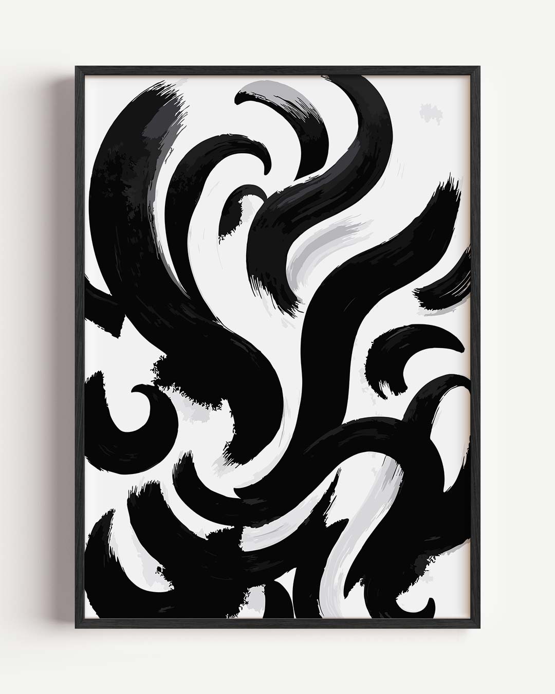 Vloeiende Stroom Poster-WallArtistic