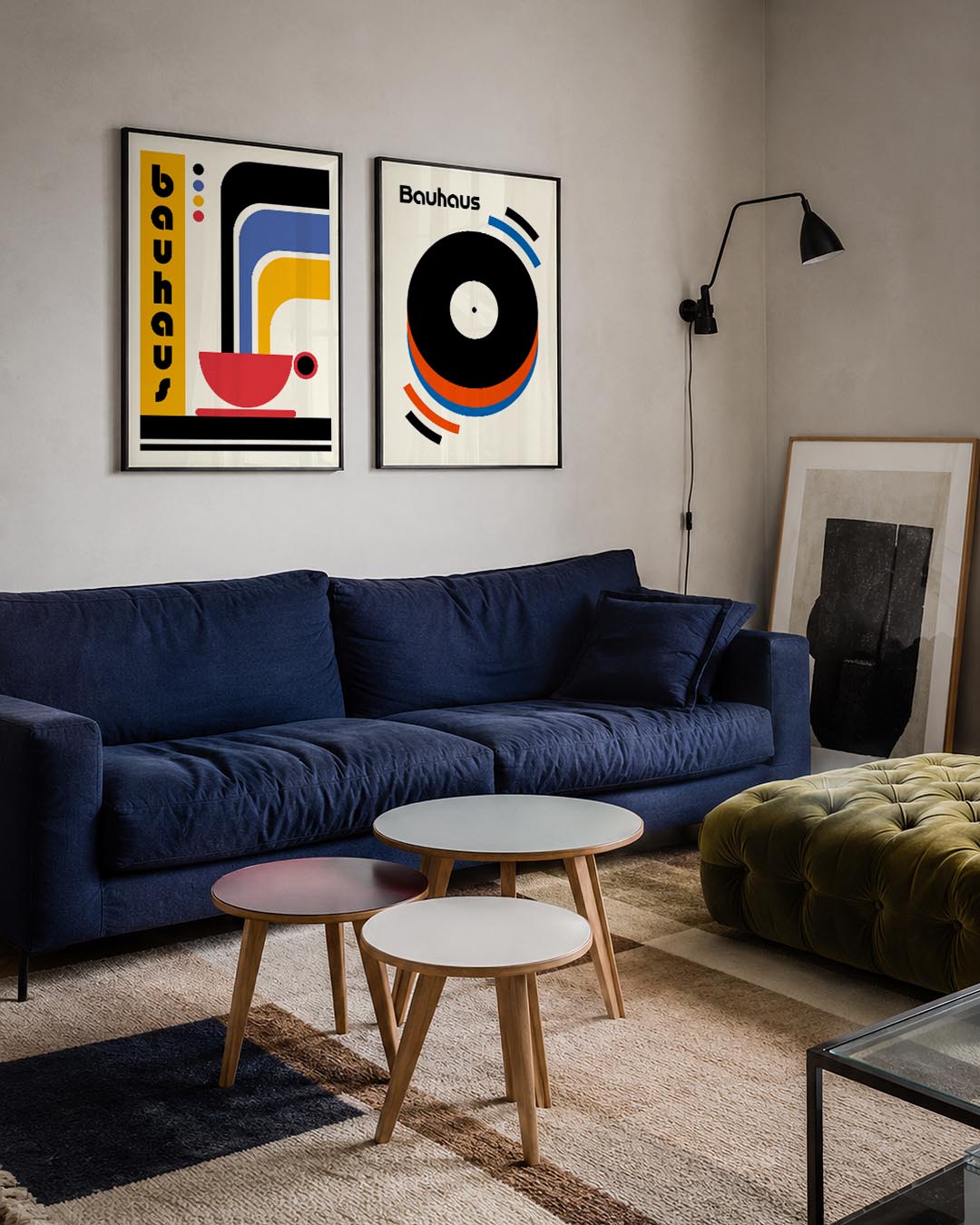 Kleur en lijnenspel Posterset