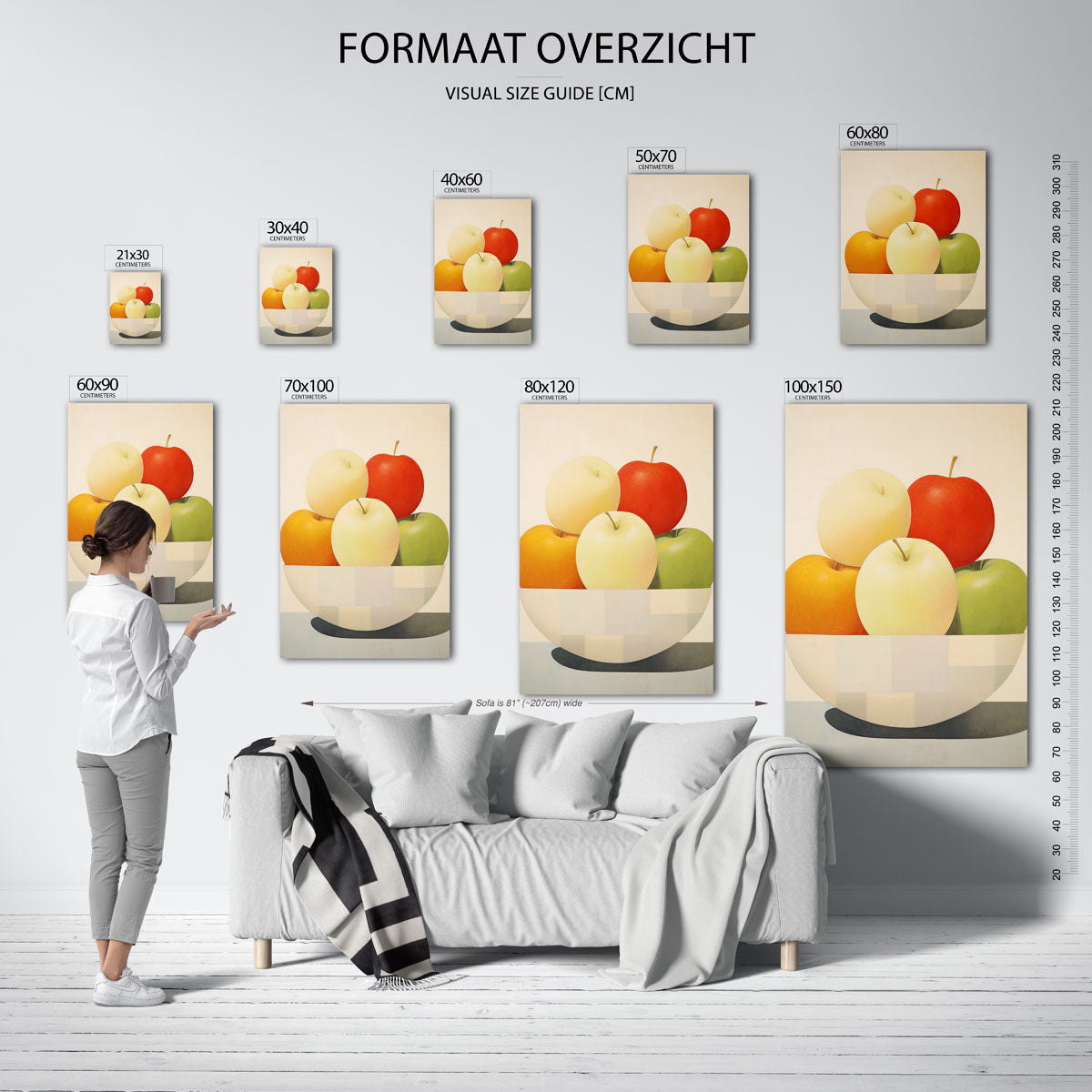 Fruit in schaal Poster