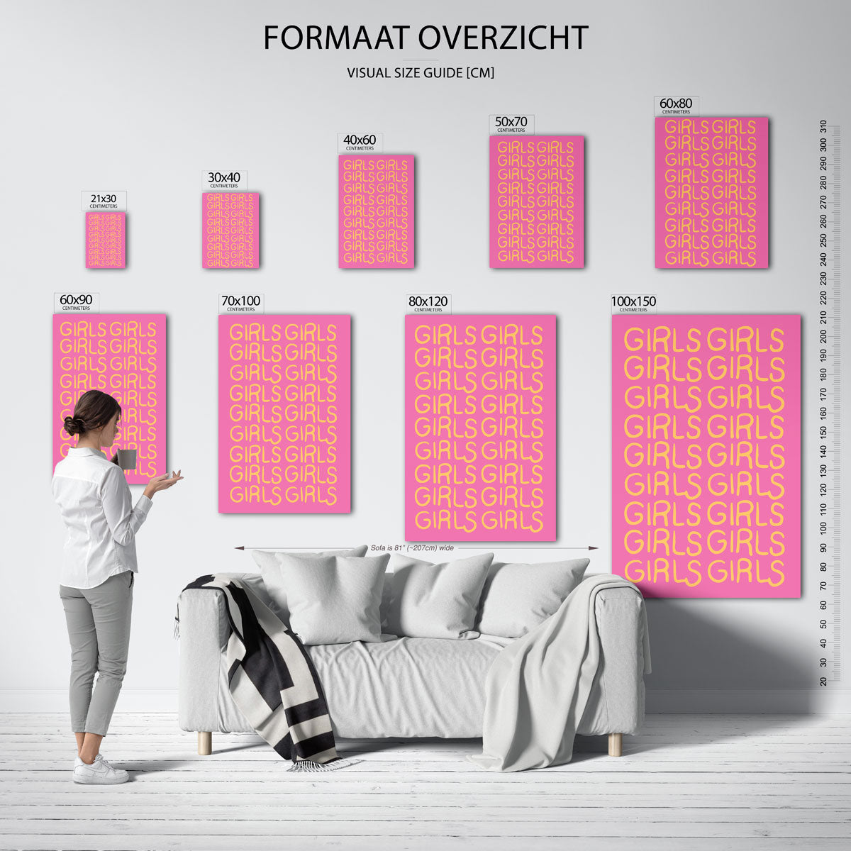 Herhaling van girls Poster