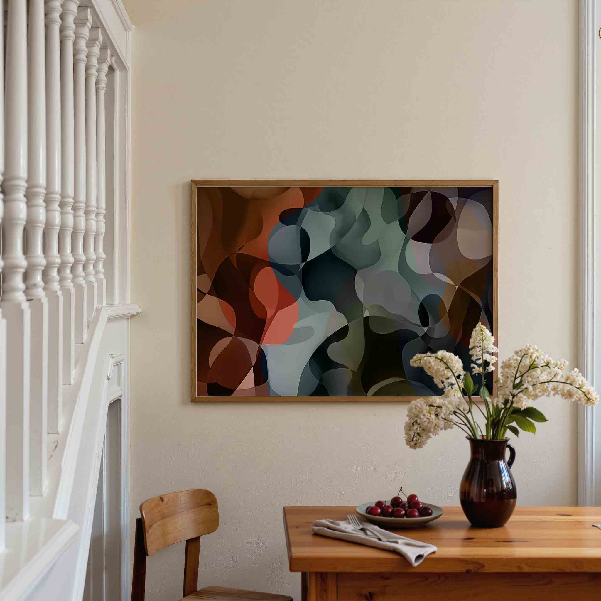 Abstracte vormen Poster
