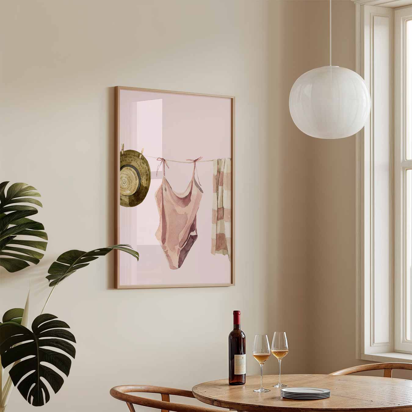 Strandkleding Poster-WallArtistic
