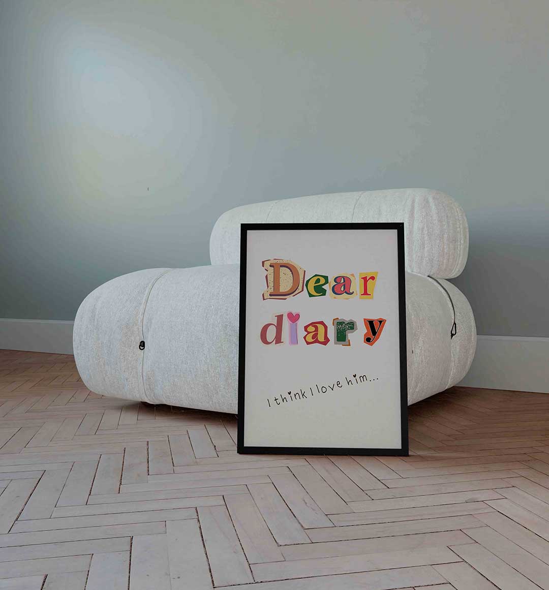 Dear diary Poster