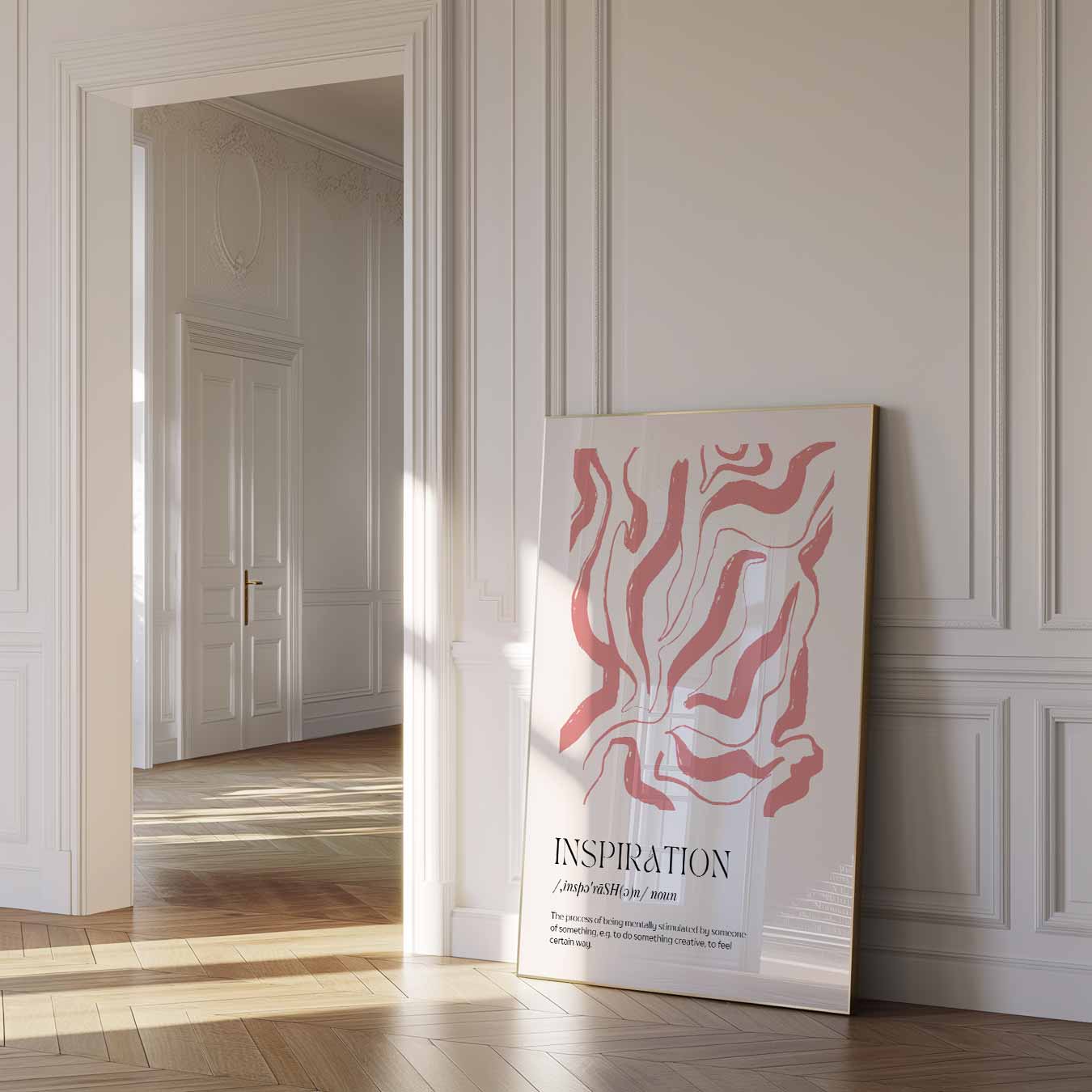Inspirerende Abstracte Poster-WallArtistic