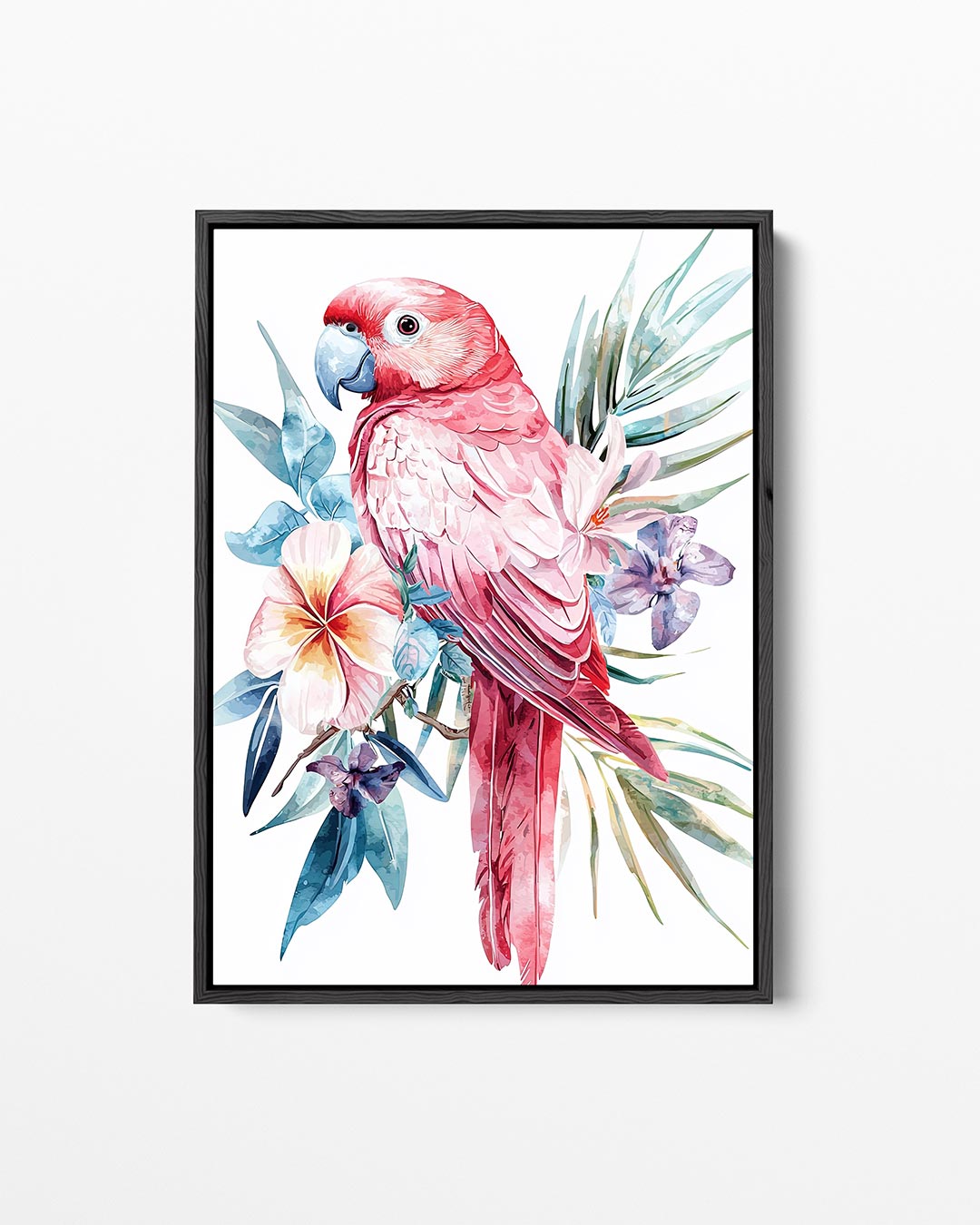 Vrolijke papegaai Kunstwerk