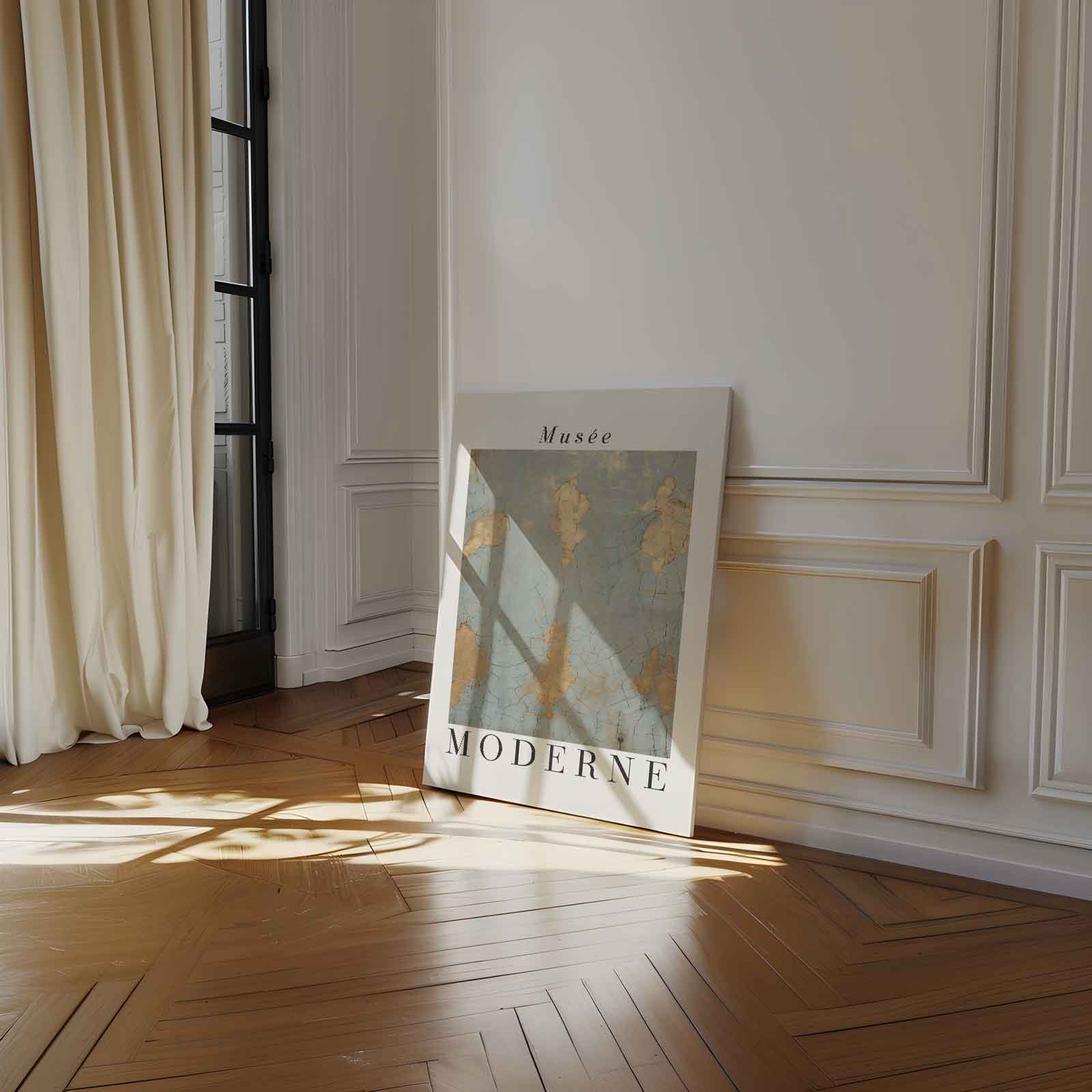 Vintage Craquelé Kunstprint Kunstwerk-canvas-dibond-plexiglas-wanddecoratie-WallArtistic