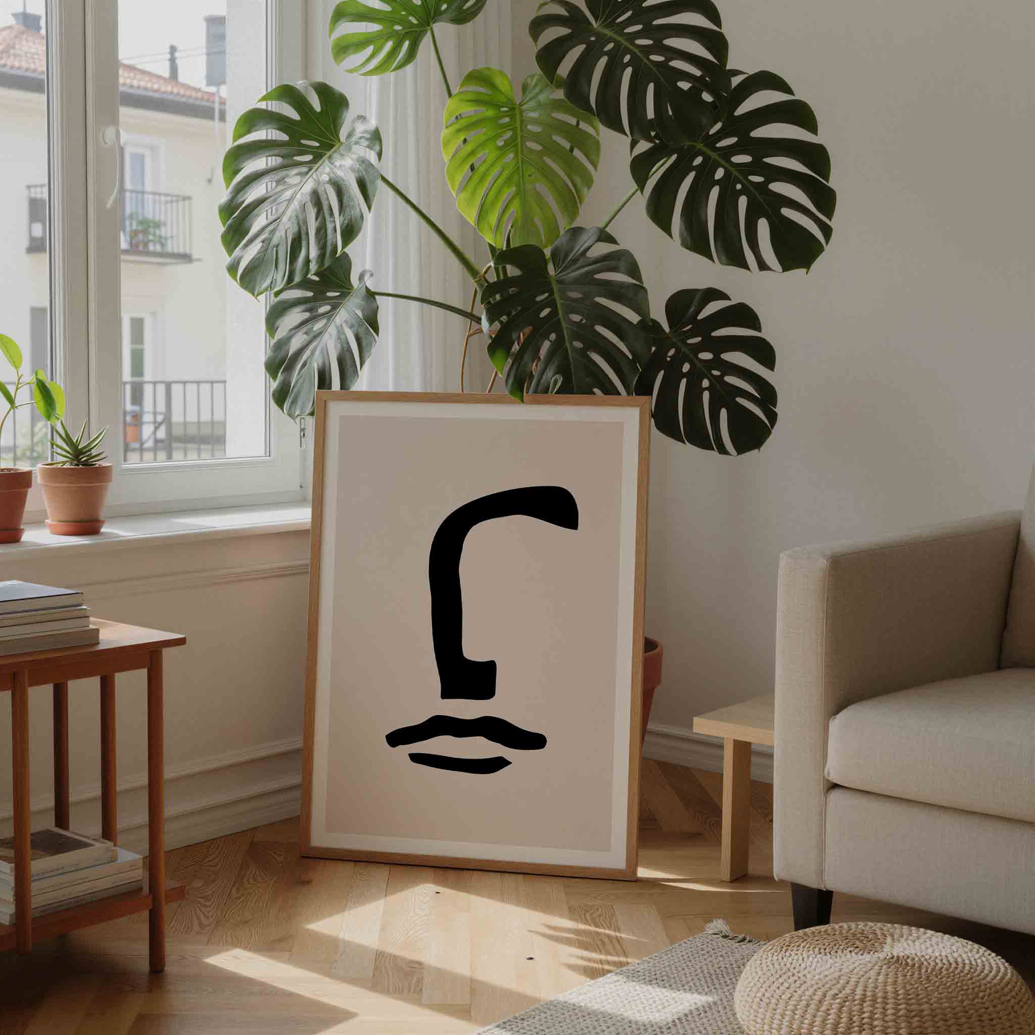 Abstracte vormen Poster